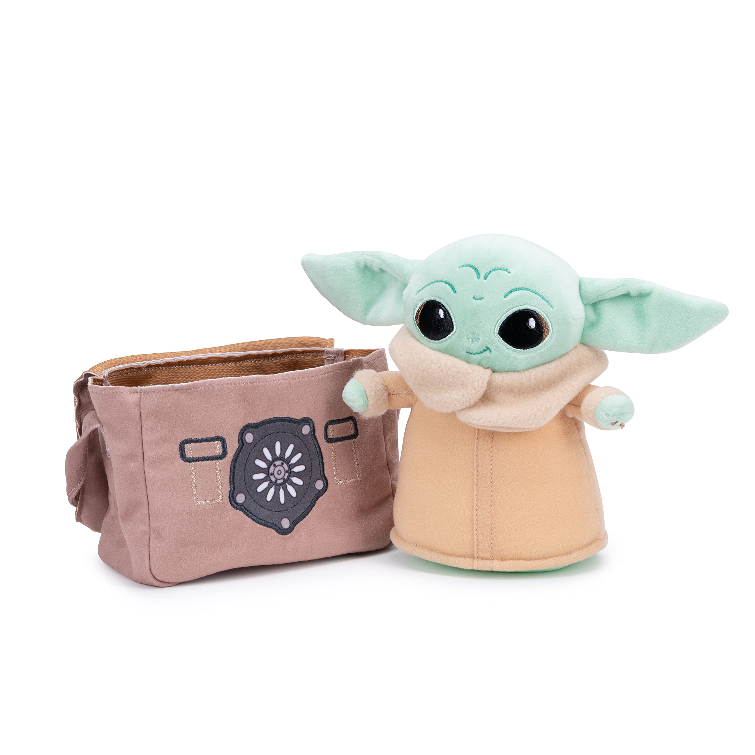 Simba Toys Grogu (Baby Yoda) The Child Plush in Carry Bag - 25cm | Official Disney Licence 7