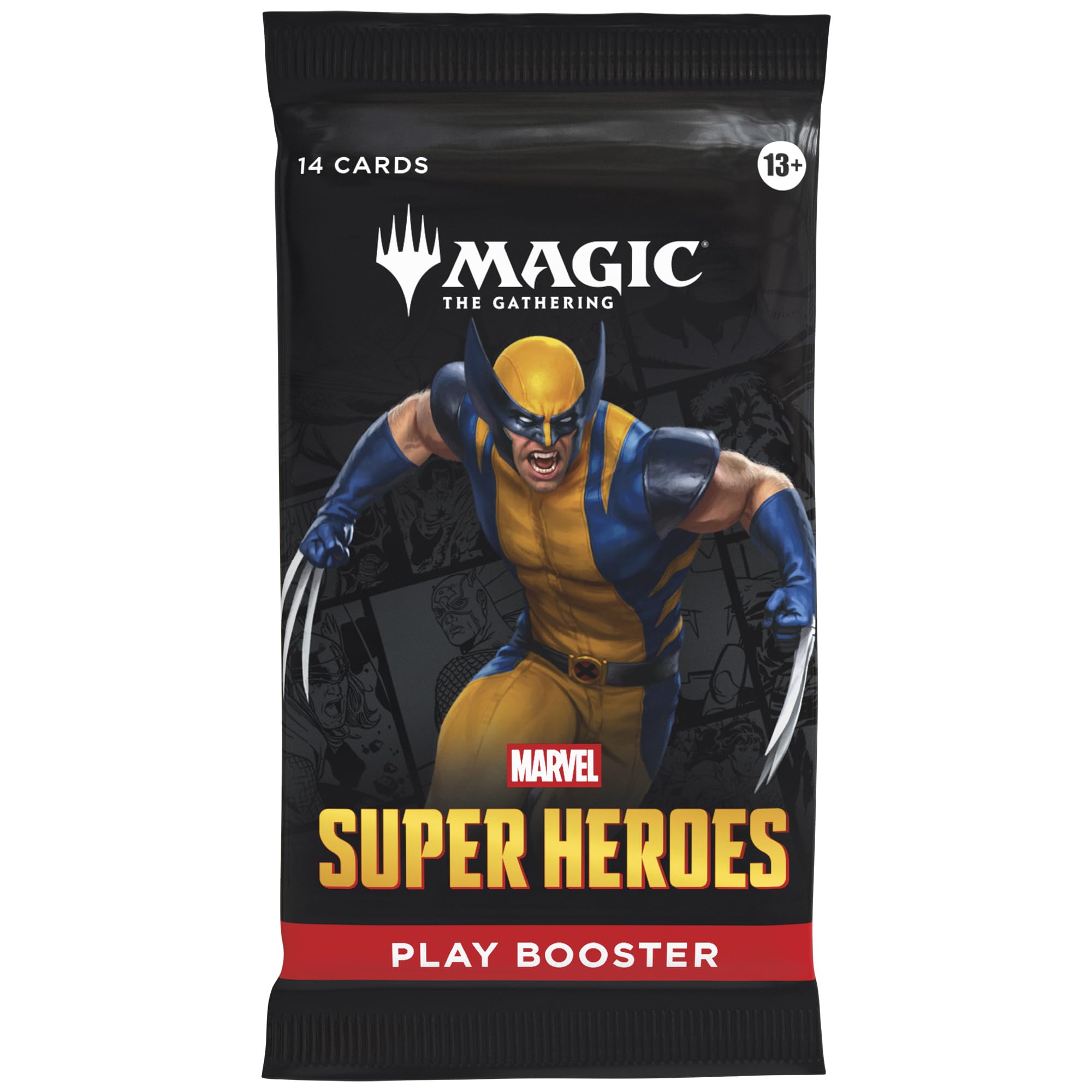 Magic: The Gathering | Marvel Super Heroes Play Booster Pack - Collectible Card Game