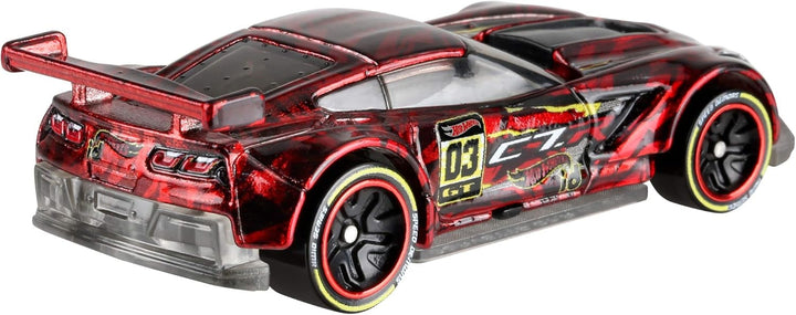 Hot Wheels ID Corvette C7R - Interactive Racing Car for Ages 8+ (FXB04)