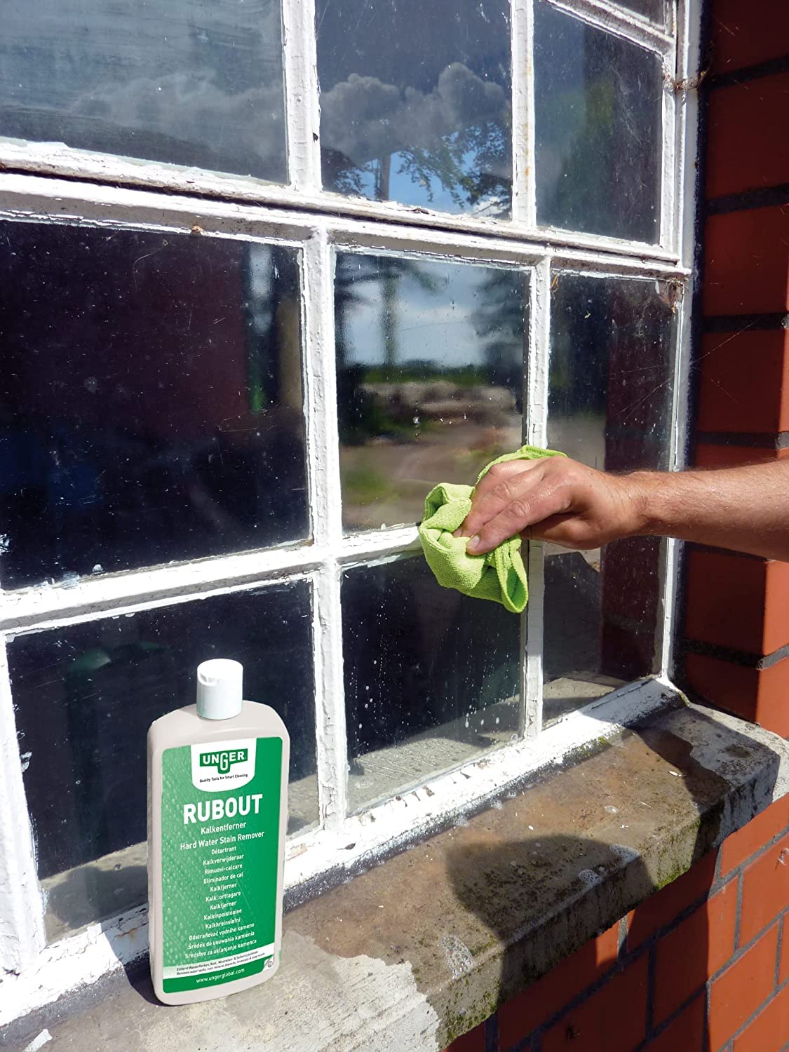 Unger Rub Out Stain Remover - Removes Hard Water Stains & Limescale | 500ml Liquid 7