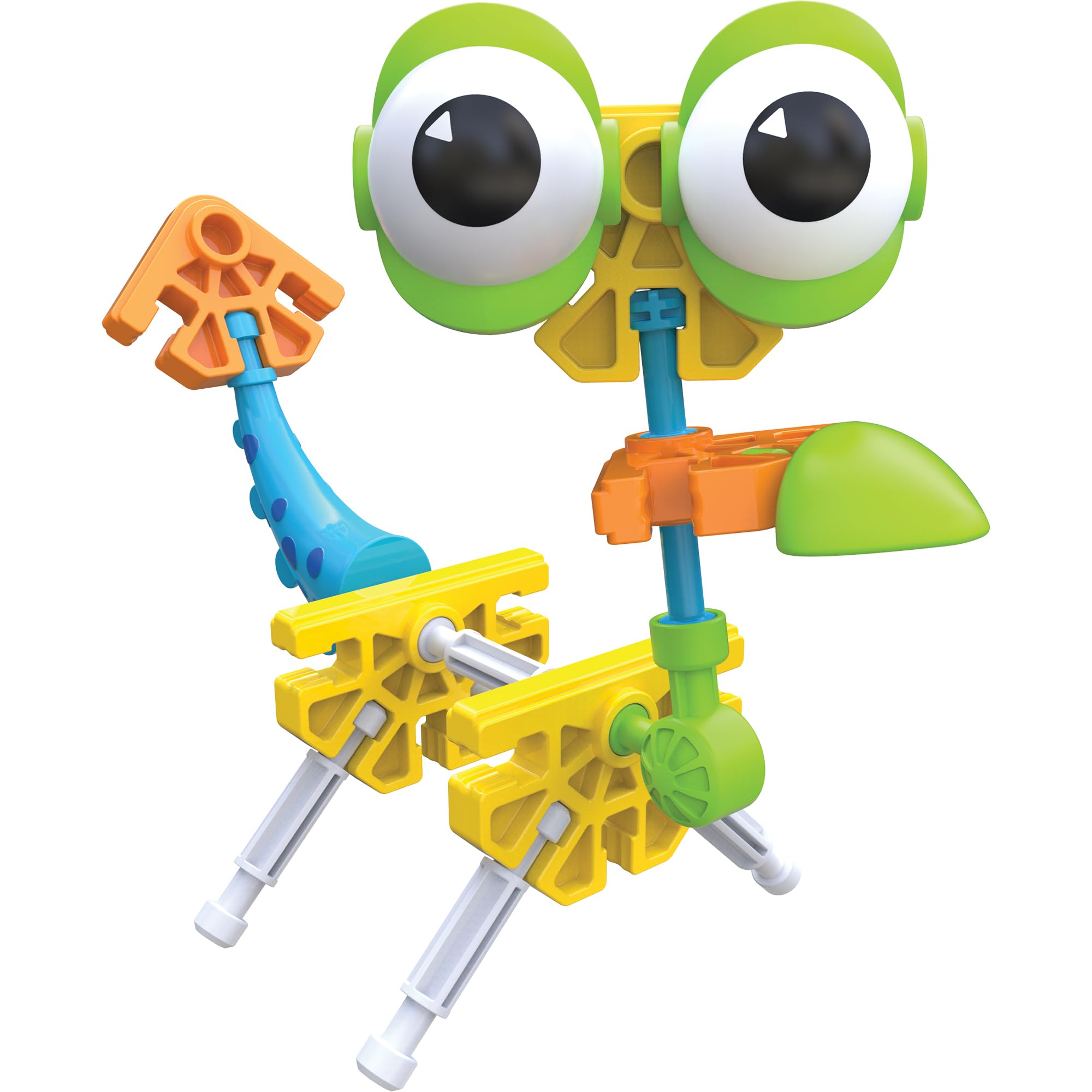 Kid K'NEX Dino Dudes Building Set - 100-Piece Educational Construction Toy for Ages 3+ 6