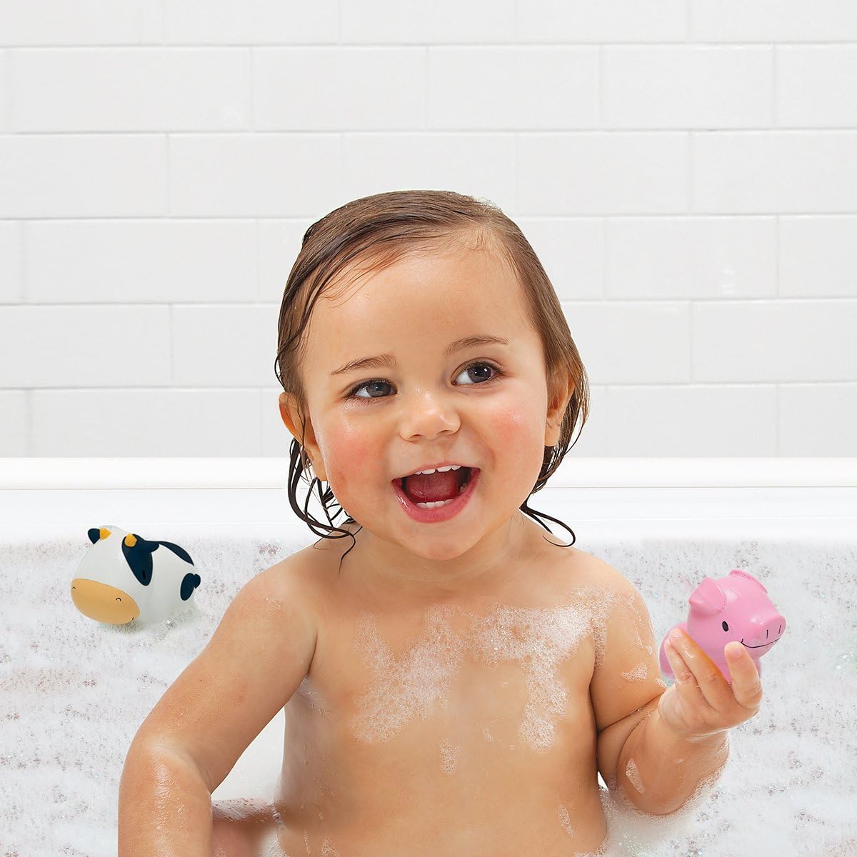 Munchkin Floating Farm Animal Bath Squirt Toys - 4 Pack for Babies & Toddlers 10