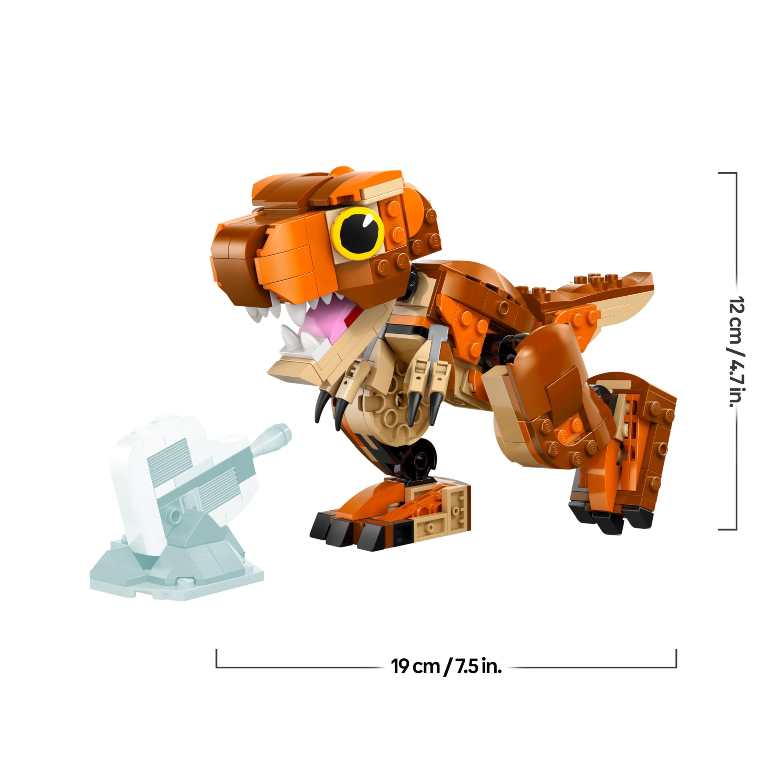 LEGO Jurassic World Little Eatie: T. rex Figure 76967 | Ages 7+ | Multicolor Plastic 9