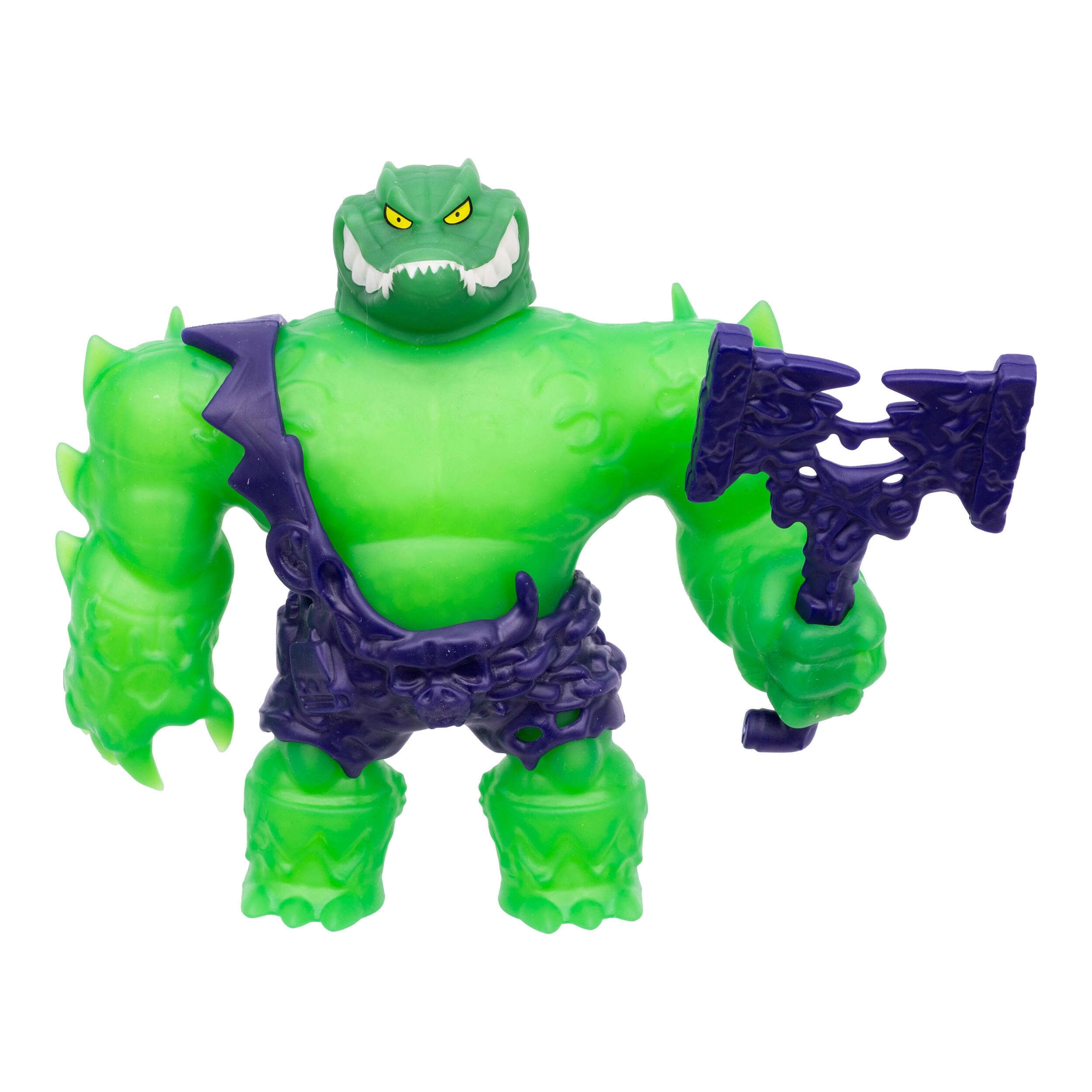 Heroes of Goo Jit Zu Rock Jaw Stretchy Action Figure - 5.5 Inch | Multicolor | Ages 4+