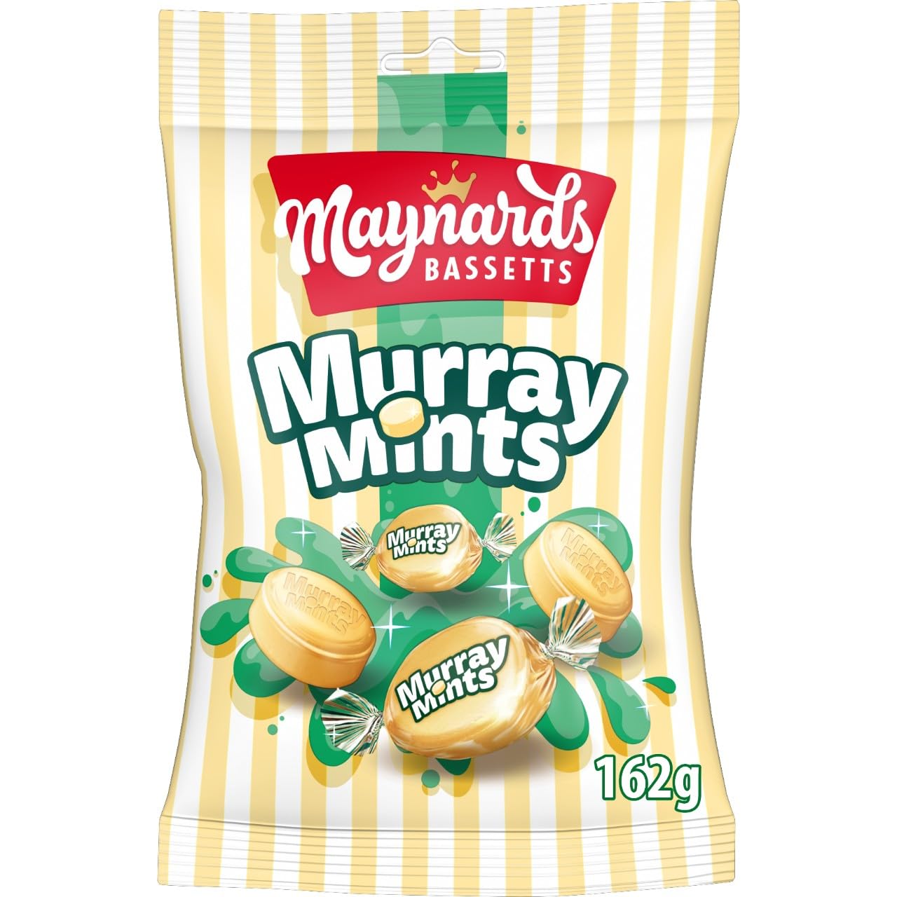 Maynards Bassetts Murray Mints Sweets Bag - Creamy Mint Flavour | 162 g 1