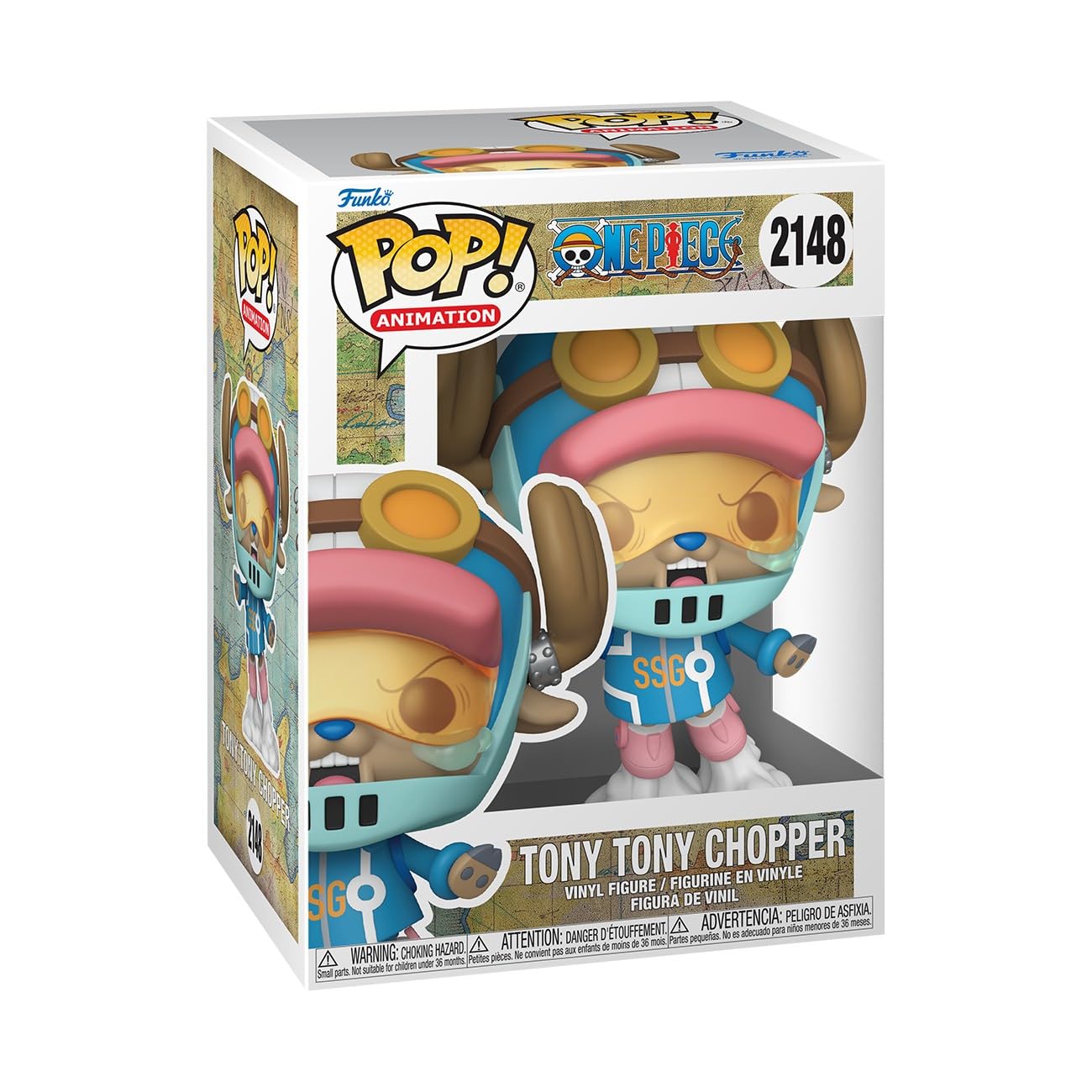 Funko Pop! Animation: One Piece - Tony Tony Chopper (Egg) Vinyl Figure | 3.75 in | Model 86517 1