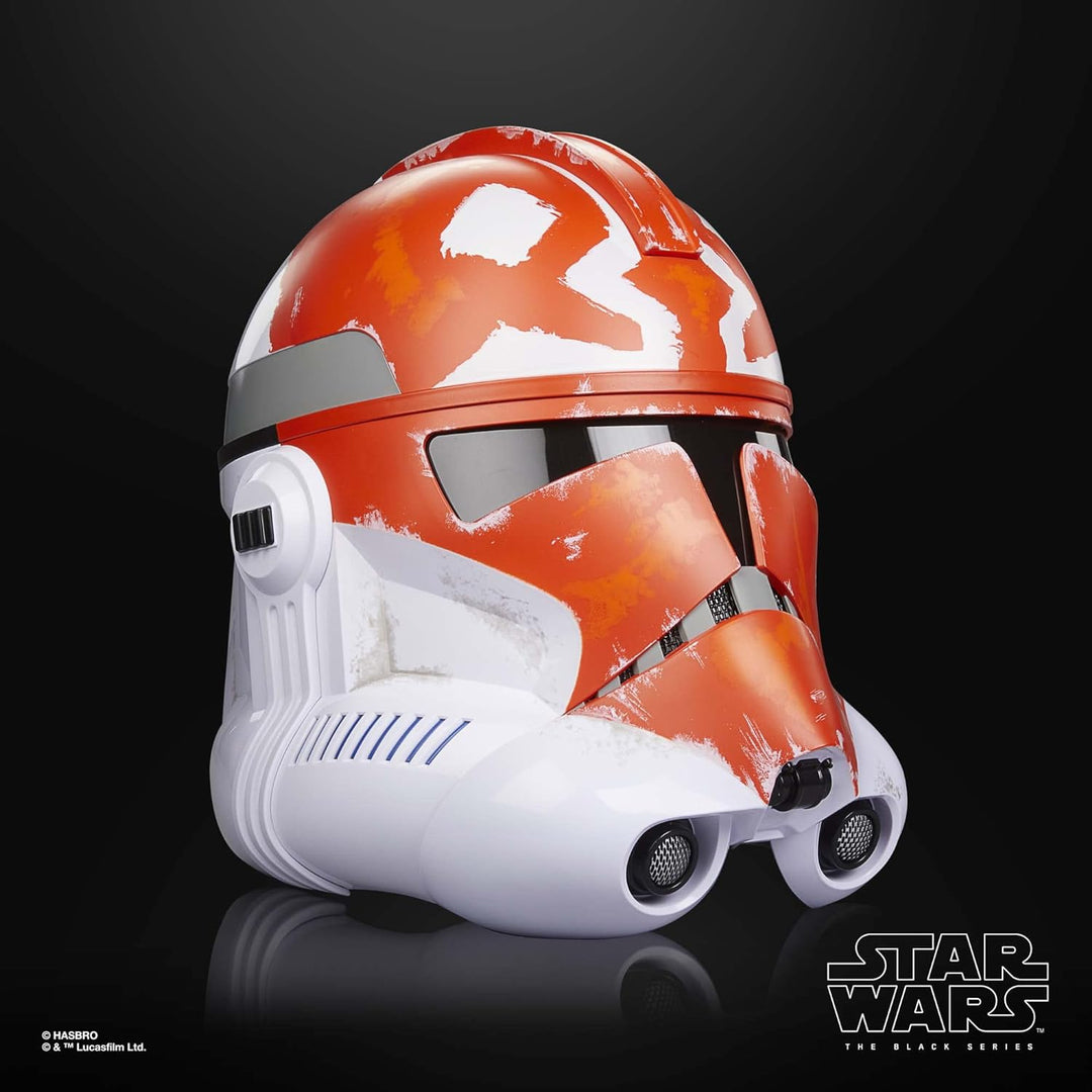 Star Wars 332nd Ahsoka’s Clone Trooper Premium Electronic Helmet Full-Scale Roleplay Helmet (F7943)