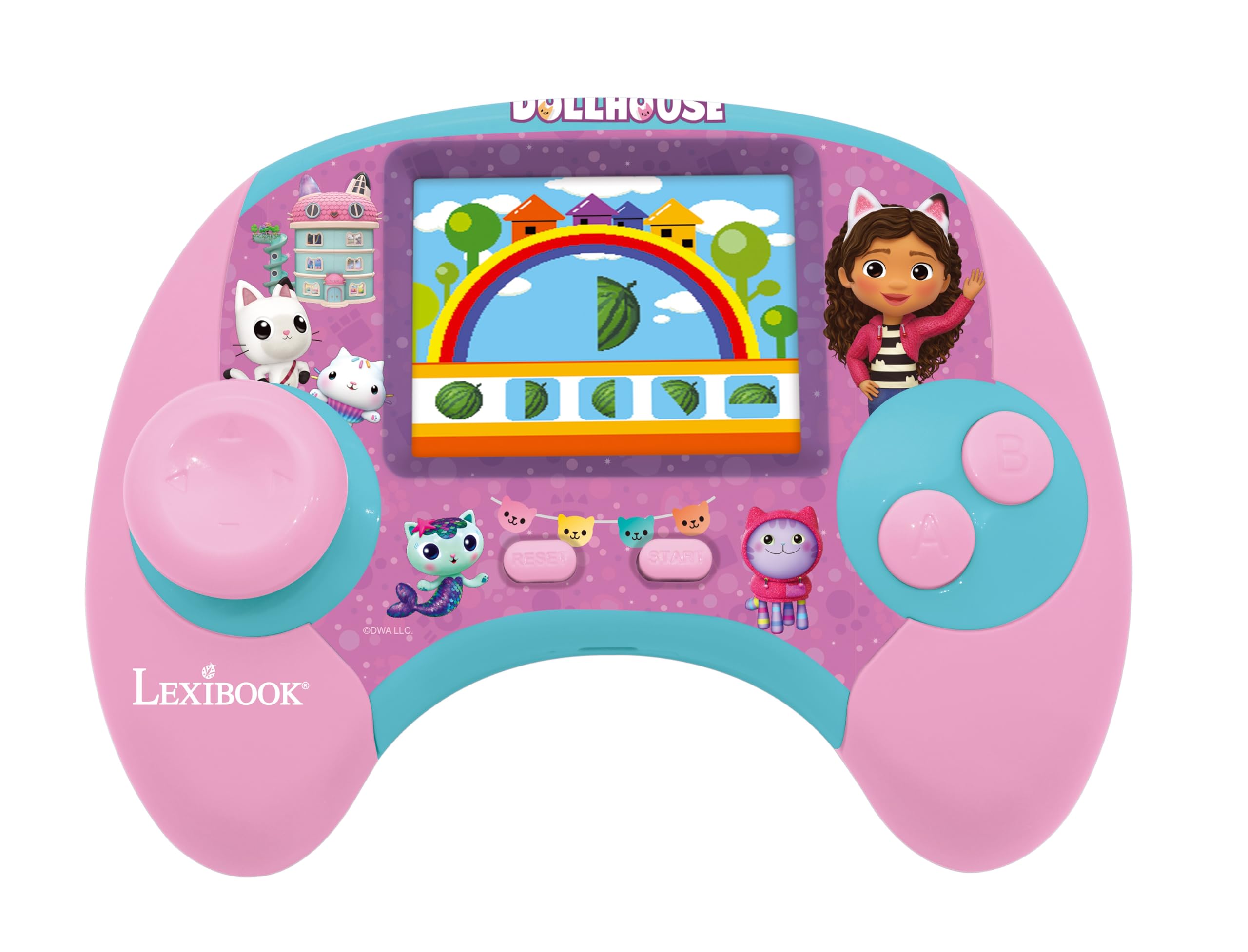 Lexibook Gabby's Dollhouse Power Console® - Bilingual Educational Toy for Kids 5+ 10