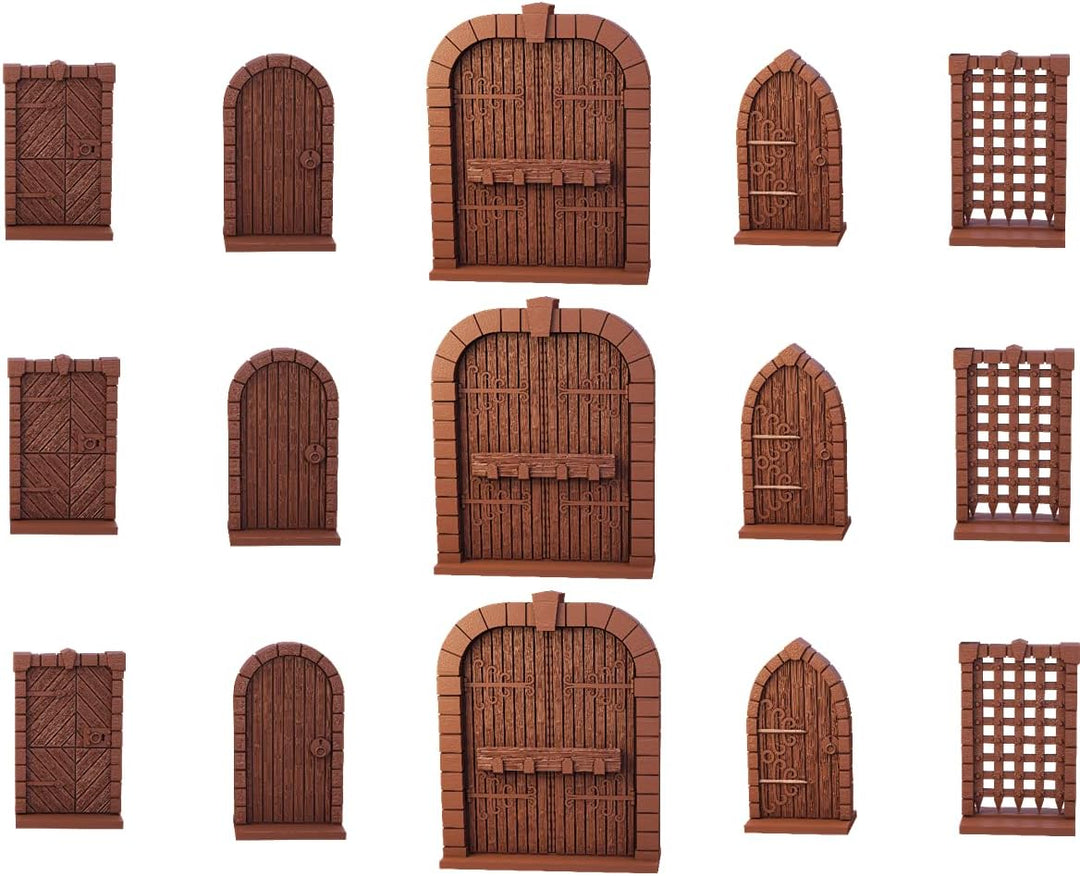 Mantic Games TerrainCrate Dungeon Doors Terrain Set (MGTC136)