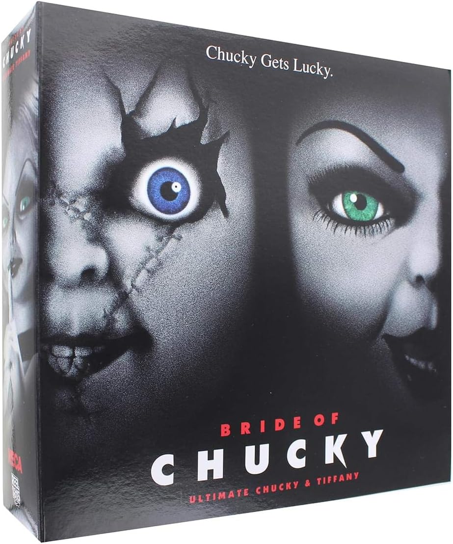 Chucky 42114 Chuck & Friends Ultimate Chucky & Tiffany 2 Pack (1998) - Collectible Action Figures - Multi-Colored