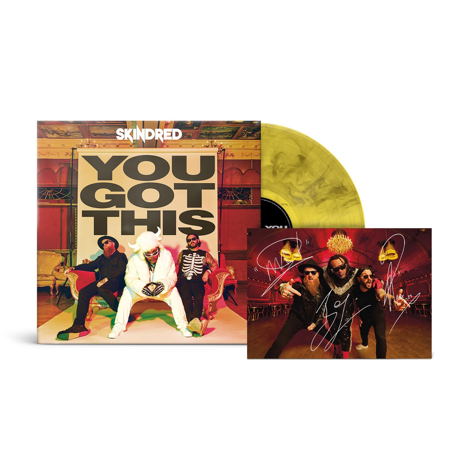 Skindred - You Got This [Yellow & Black Marble Vinyl] 1