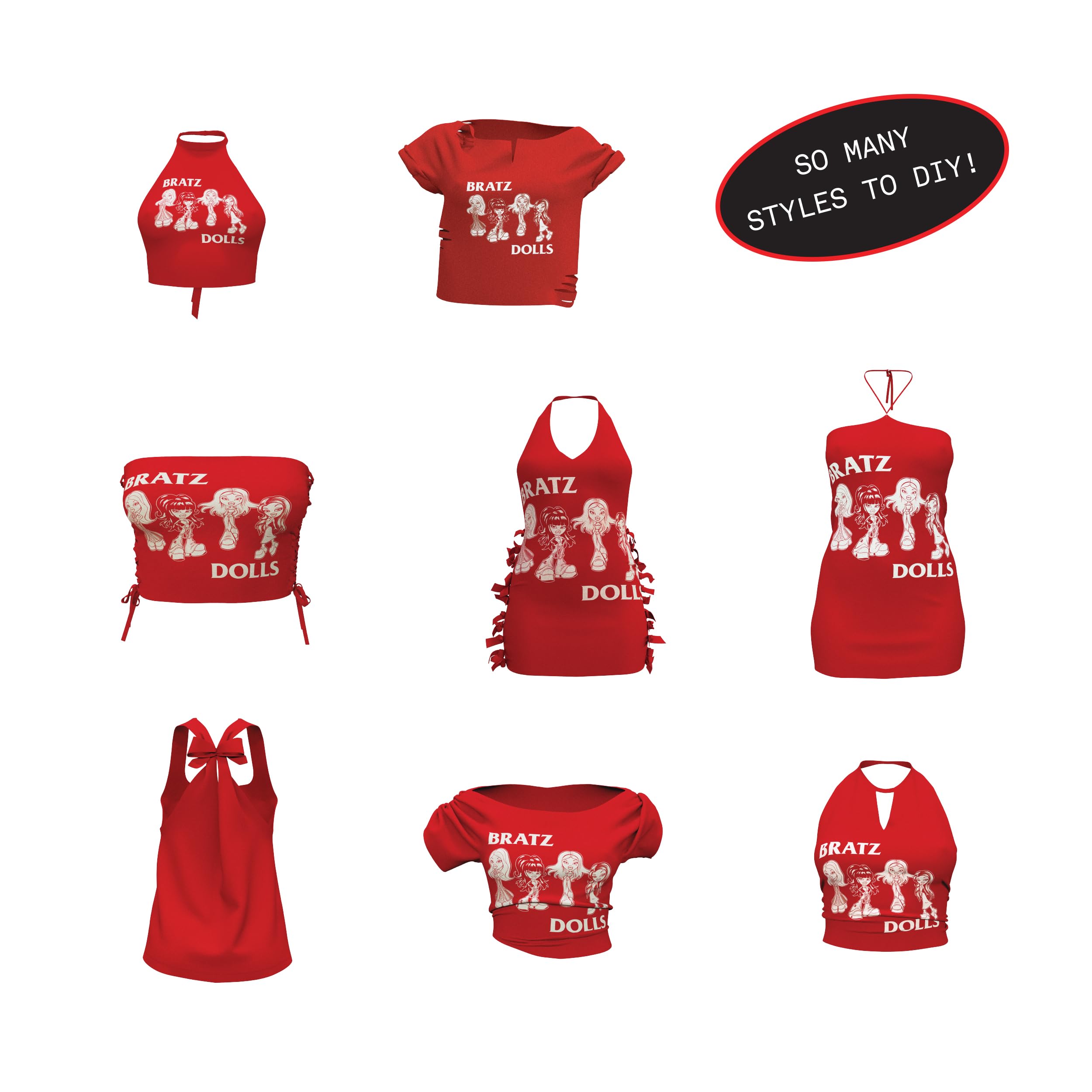 Bratz Stylin' Jade Fashion Doll with Customizable T-Shirt and Accessories 5