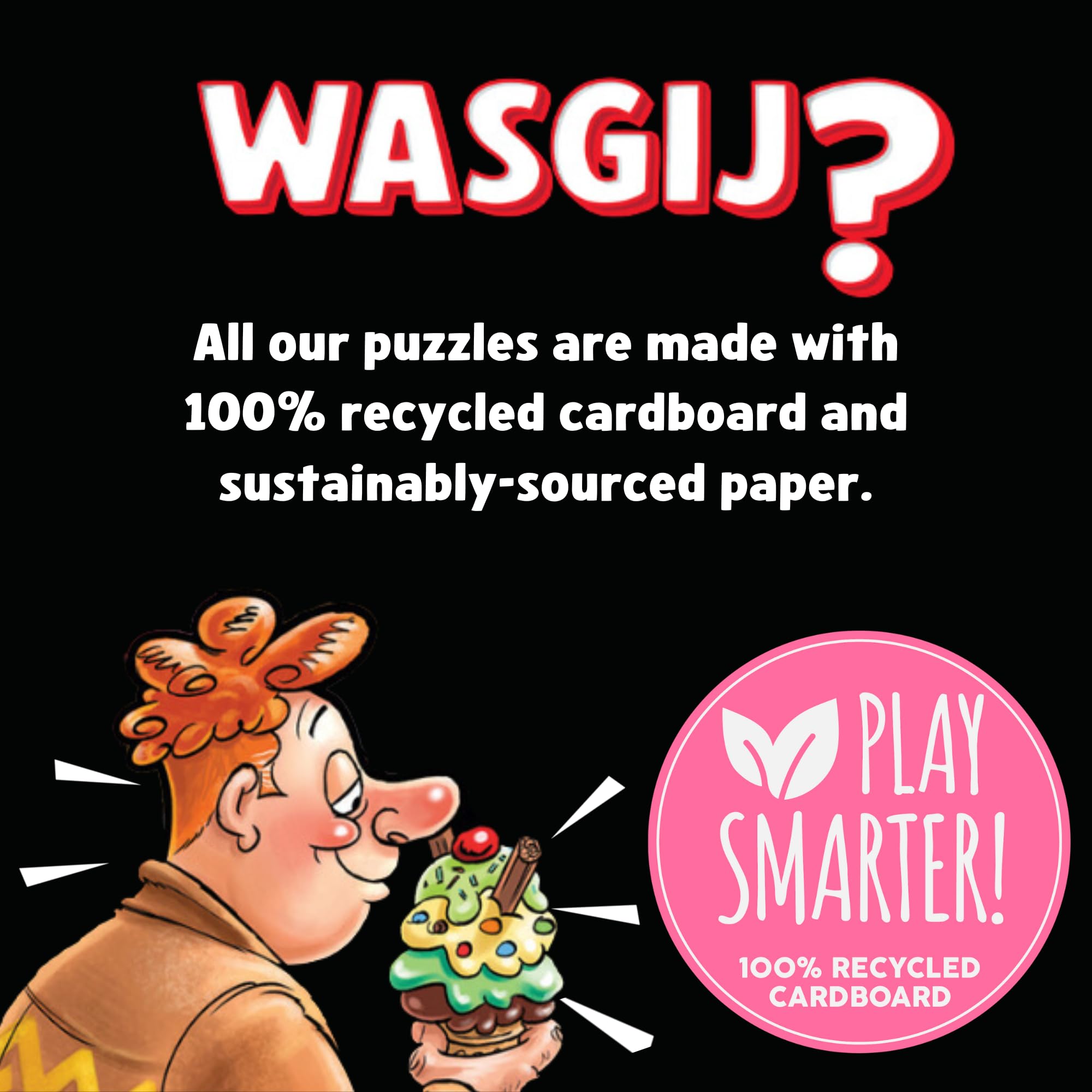 Wasgij Destiny 27: Café to Latte! 1000 Piece Jigsaw Puzzle for Adults