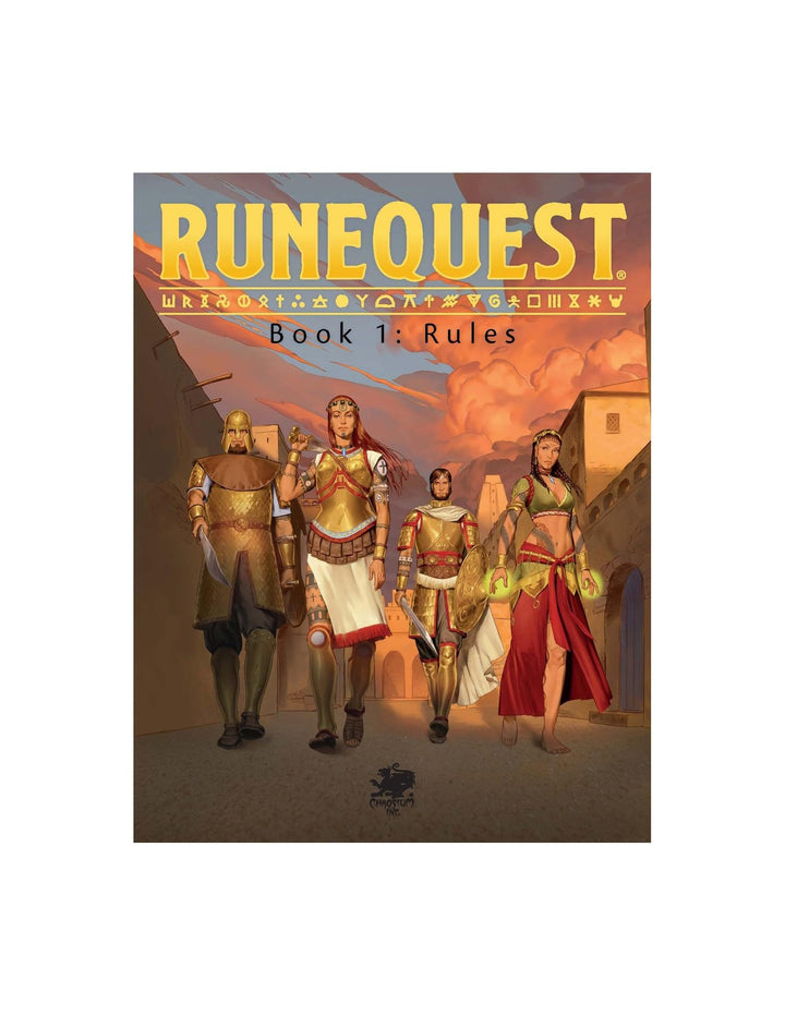 RuneQuest Starter Set (englische Ausgabe) [Taschenbuch]