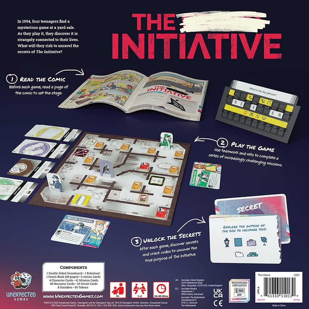 Unexpected Games The Initiative Board Game 4
