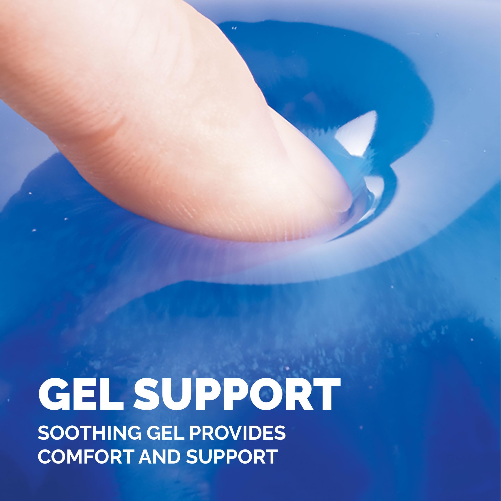Fellowes Crystals Gel Mouse Pad with Wrist Support | Stain Resistant | Non-Skid Rubber Backing 4