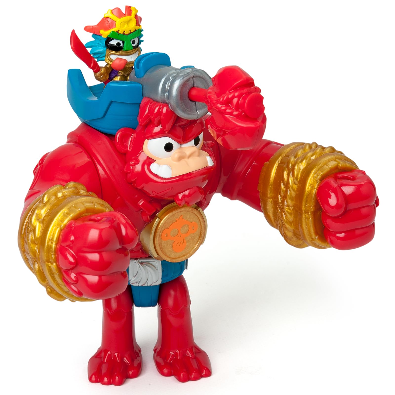 PIRATIX ADVENTURE WORLD Boom Ben Articulated Gorilla Playset | Includes Captain Jambo & Captain Bantu Figures 2
