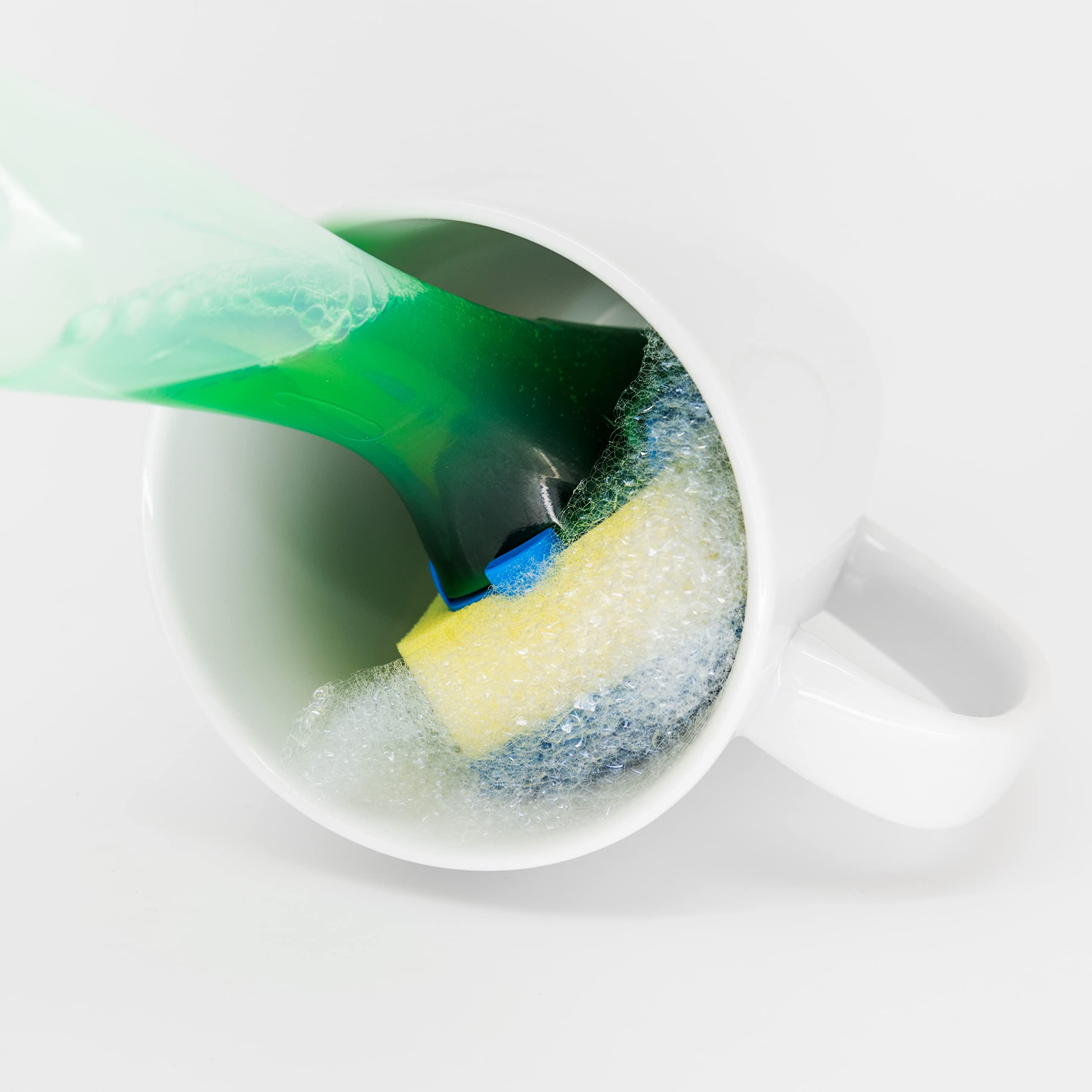 Spontex Dishmop Refills - 27 Multipurpose Replacement Sponge Heads | Anti-Grease Technology 7