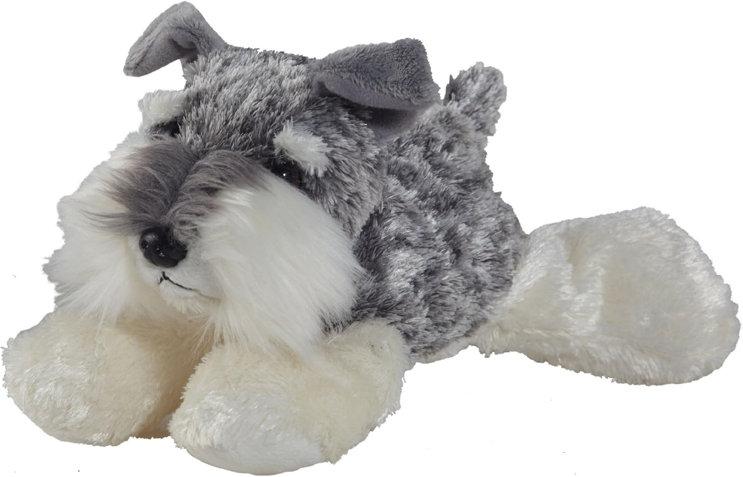 Aurora Mini Flopsies Schnauzer Plush - Soft Cuddly Stuffed Animal for Babies & Kids 1