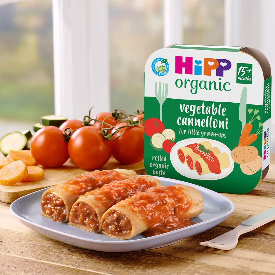 HiPP Organic Vegetable Cannelloni for Little Grown Ups Tray Meal 15+ Months 5
