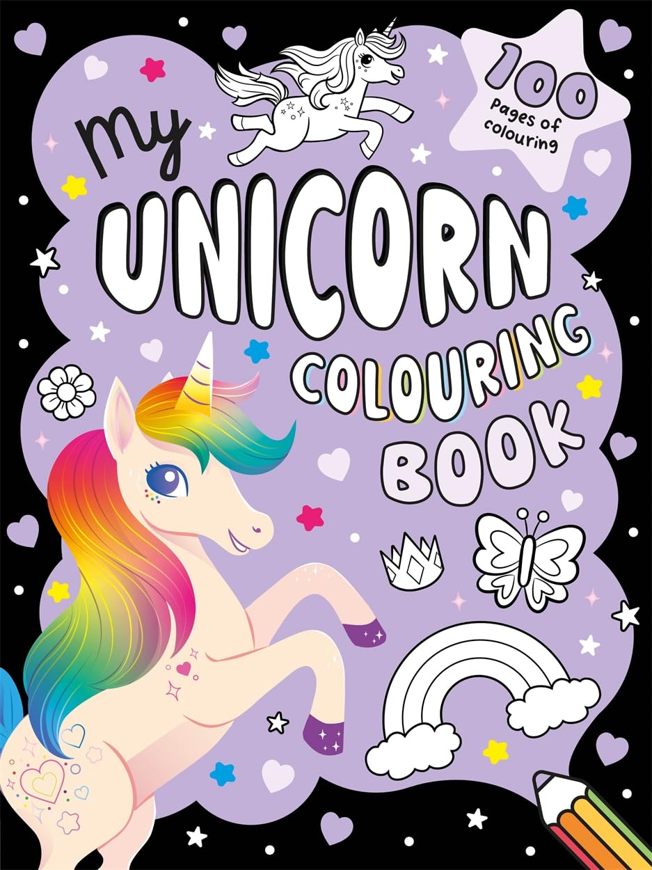 Igloo Books My Unicorn Colouring Book - 100 Pages of Magical Colouring | Ages 4-6 1
