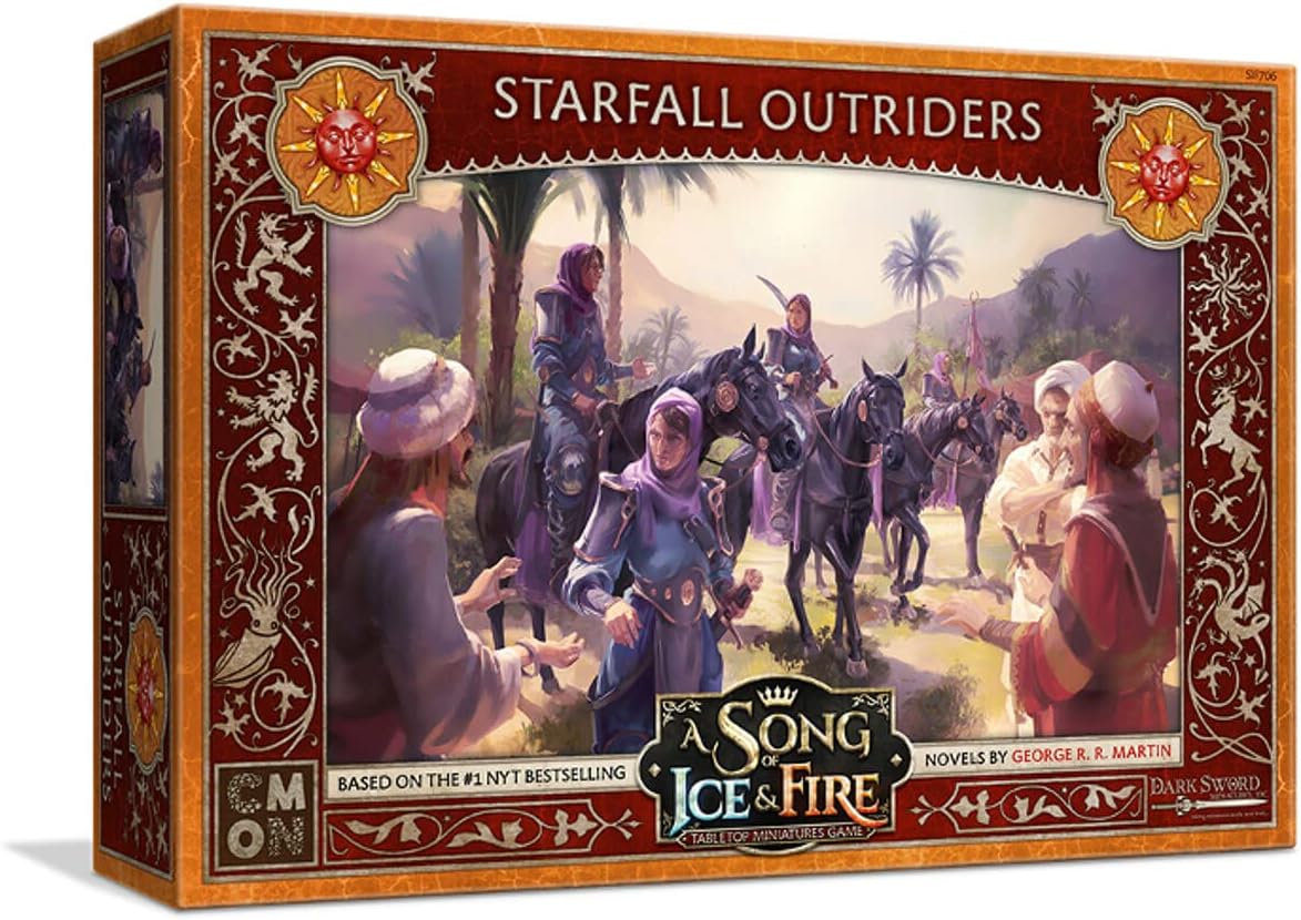 Fantasy Flight Games A Song of Ice and Fire Starfall Outriders Miniatures Expansion