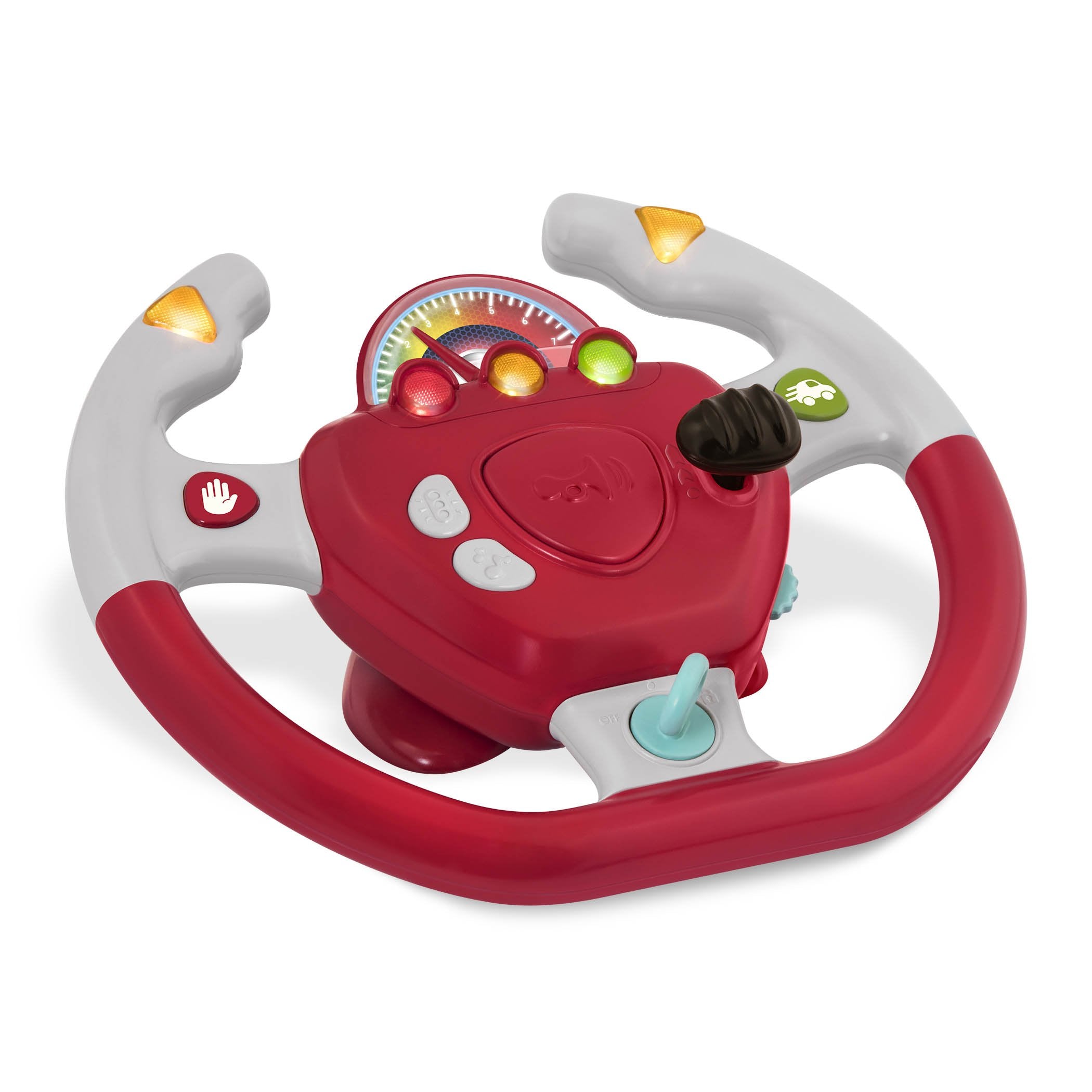 Battat Geared to Steer Interactive Driving Wheel - Educational Toy for Toddlers 2+ 8
