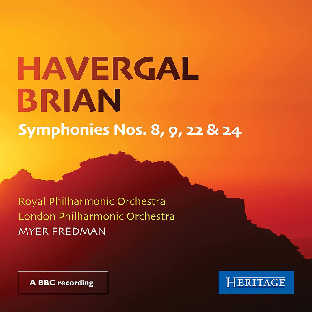 Havergal Brian: Symphonies 8, 9, 22 & 24 - Archival Recordings by Myer Fredman, Remastered from BBC Master Tapes