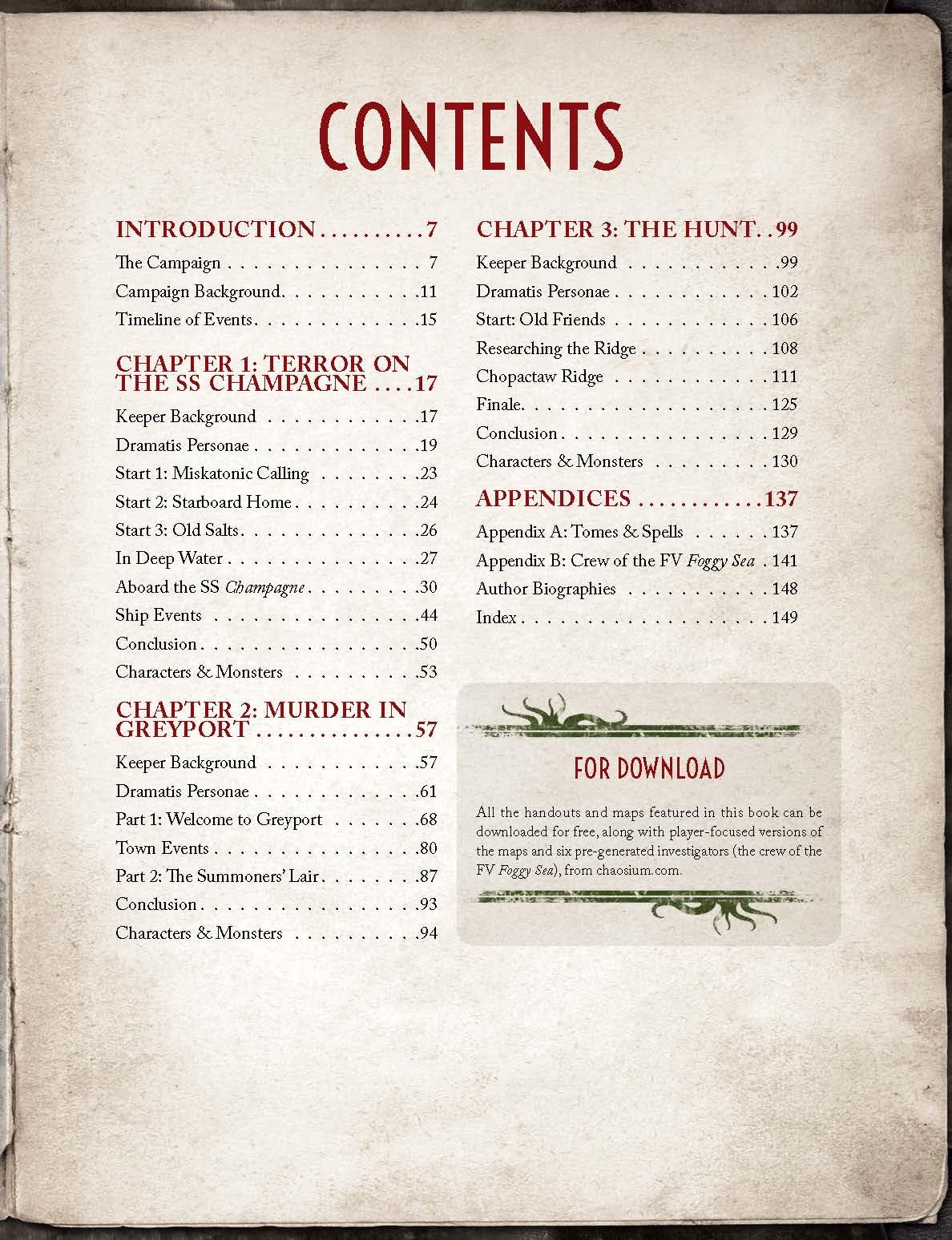 Chaosium Order of the Stone Hardcover RPG Campaign Book | 152 Pages | 1920s Setting 2