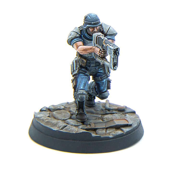 Modiphius Fallout: Wasteland Warfare Enclave Assault Force Miniatures Set (MUH0190807)