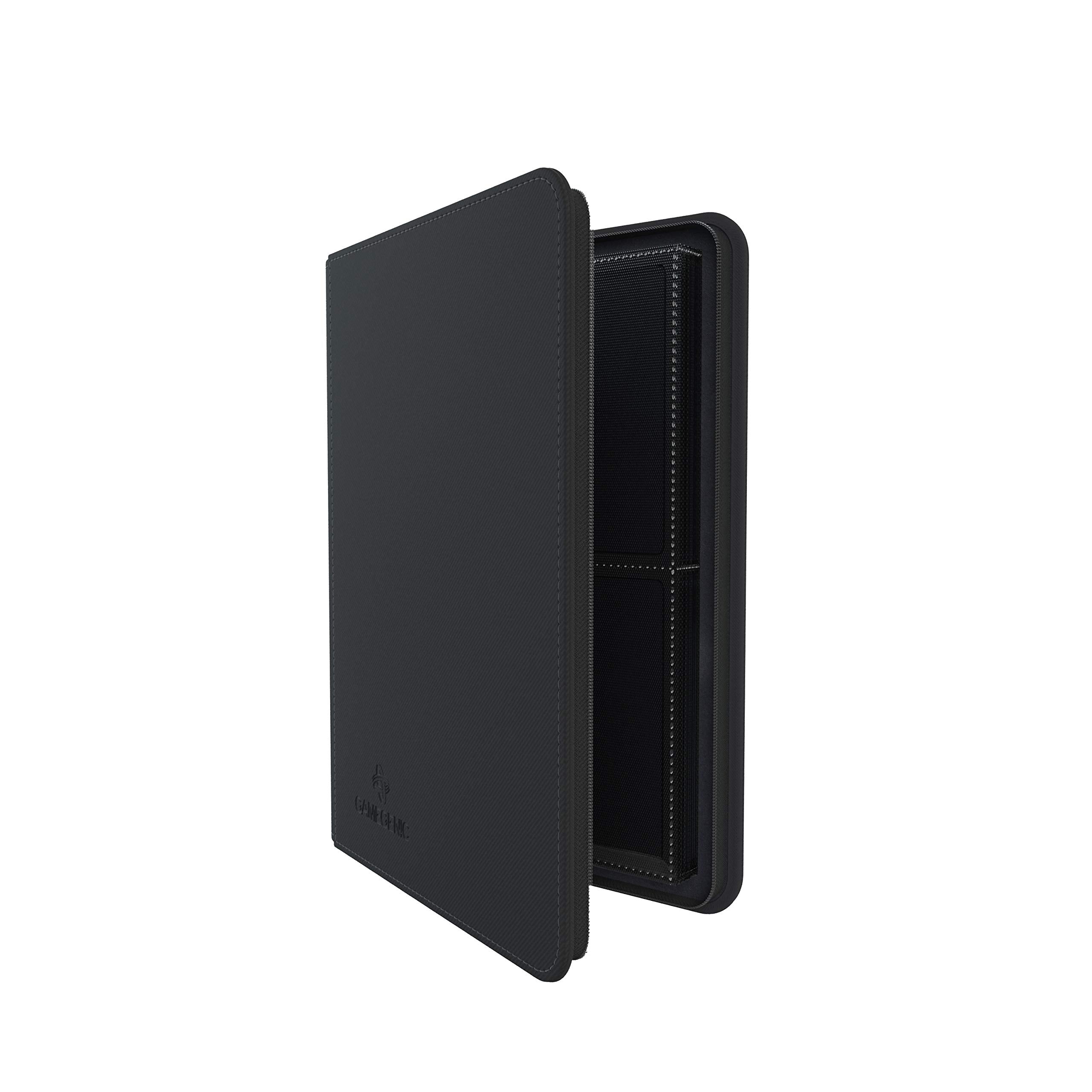 Gamegenic Zip-Up Album - 8-Pocket, Black | Holds 160 Sleeved Cards | Rigid Cover 2