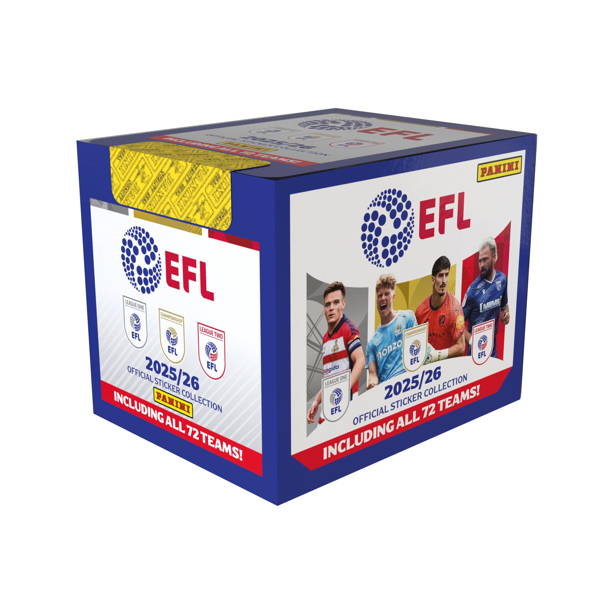 Panini EFL 2026 Sticker Collection - 36 Packs | 788 Stickers Total
