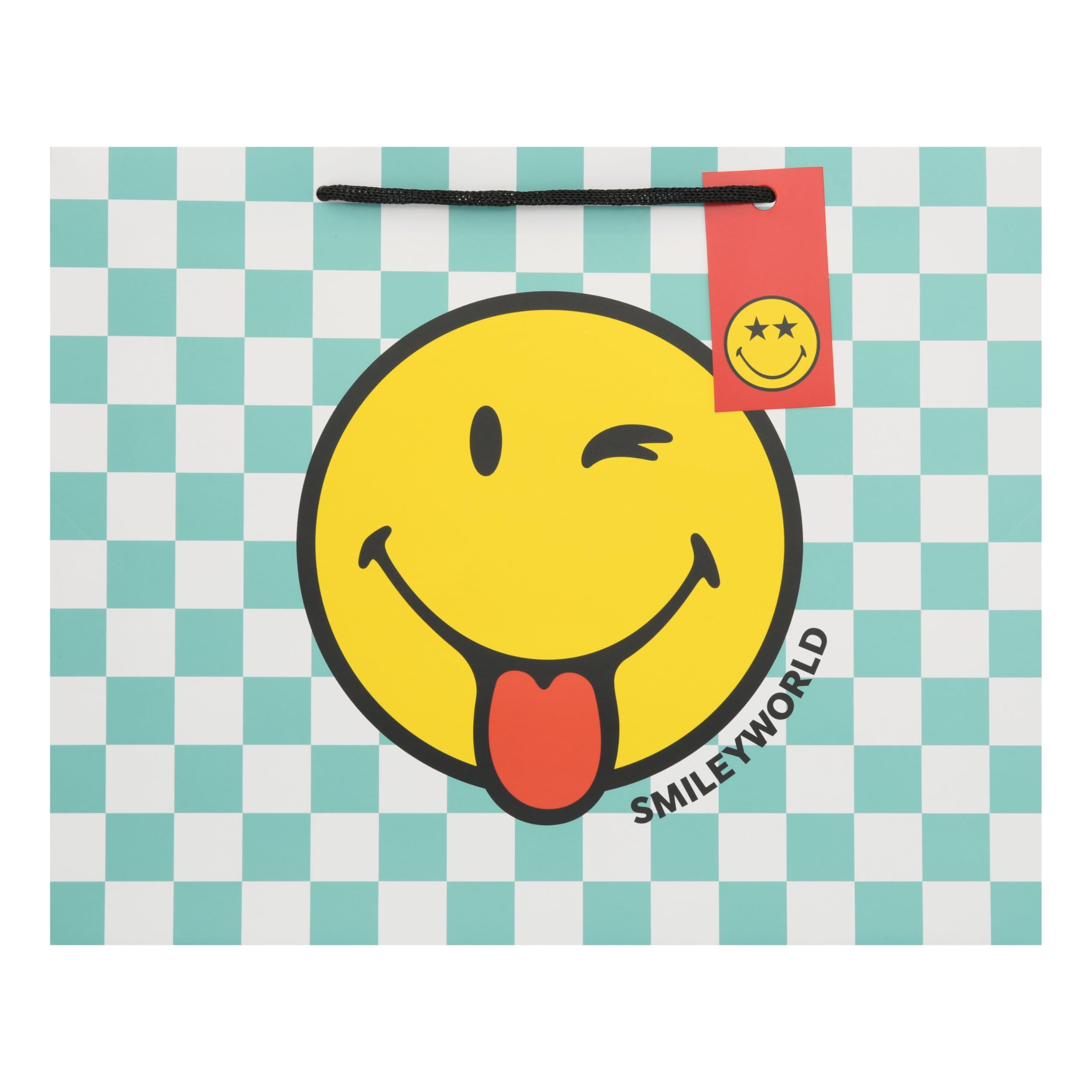 UK Greetings Large Landscape Smiley Gift Bag for Her/Friend | 33 x 26.7 x 13.7 cm | Multi-coloured 5