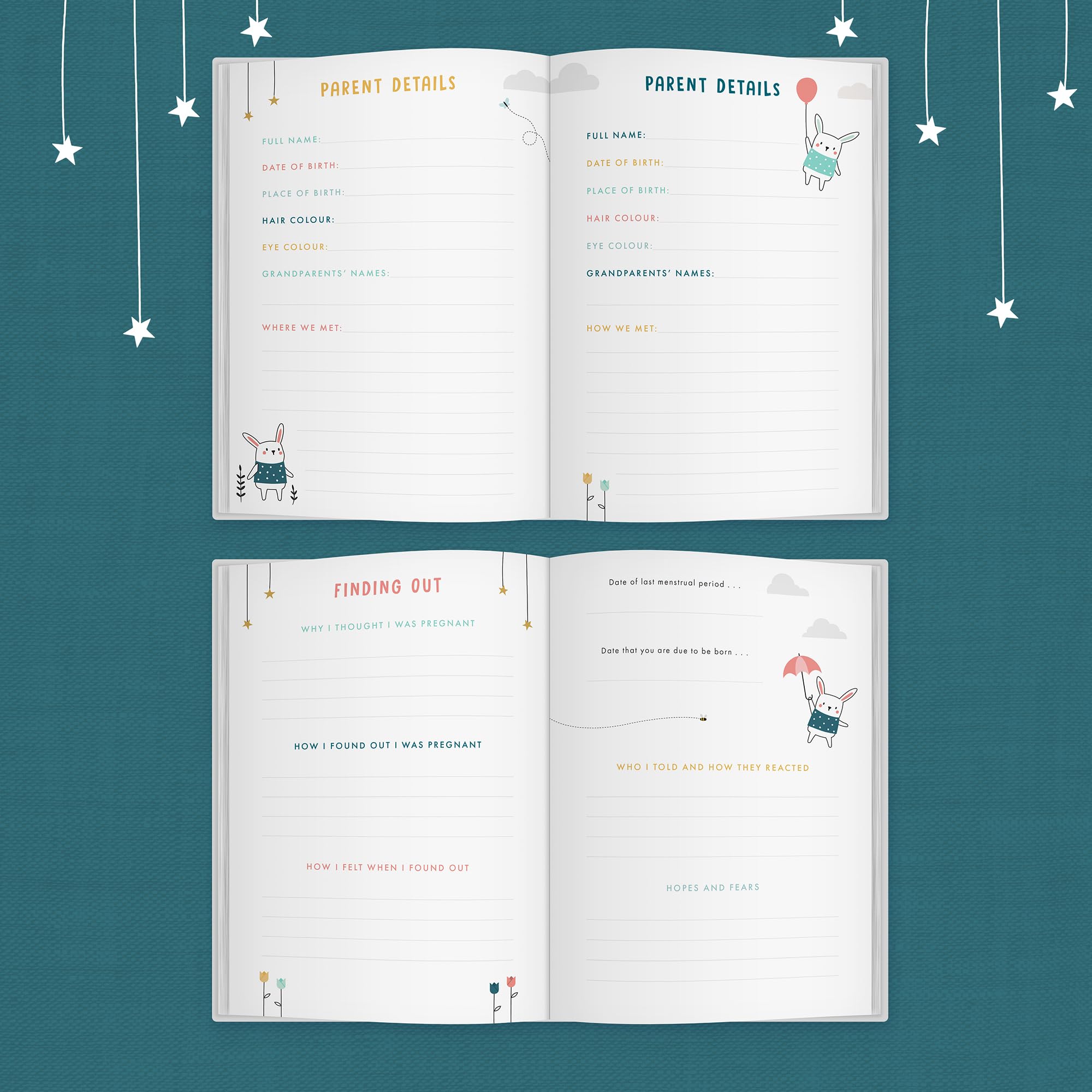 FROM YOU TO ME - Bump to Birthday - A Pregnancy & First Year Journal | 2nd Edition