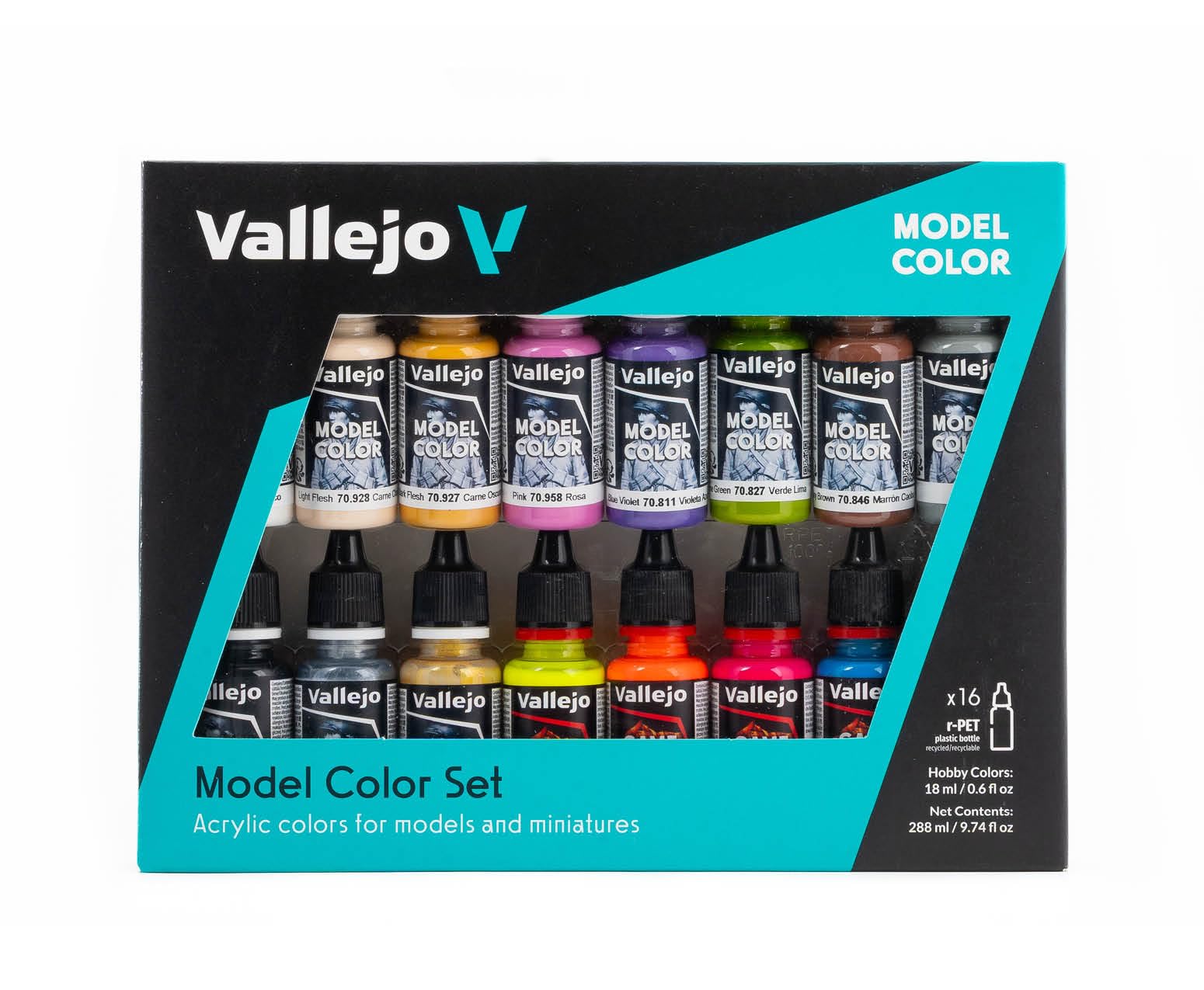 Vallejo AV Model Color Set - Wargames Special (16) 1