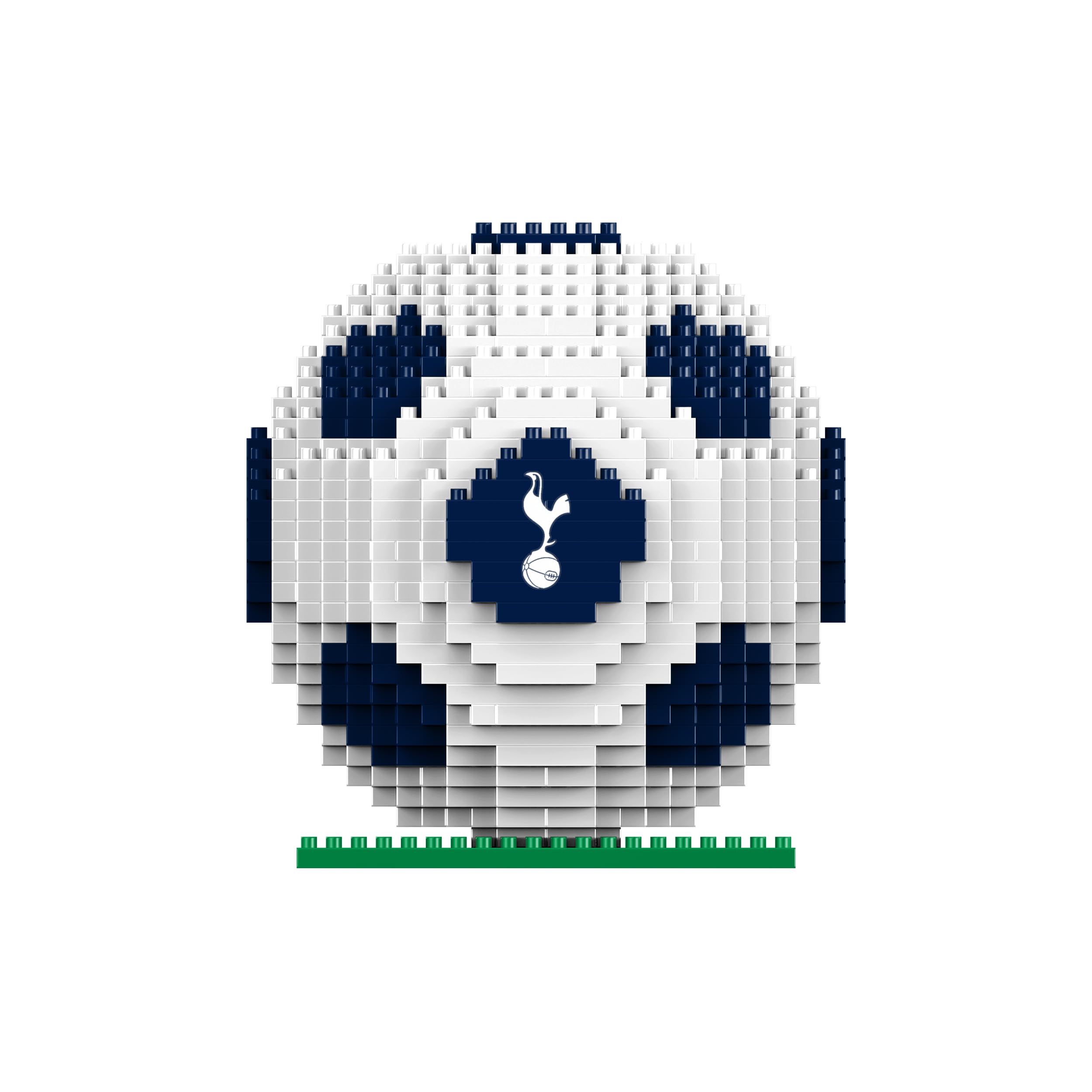 FOCO Tottenham Hotspur BRXLZ Football Building Set - 687 Pieces | 3D Construction | Officially Licensed