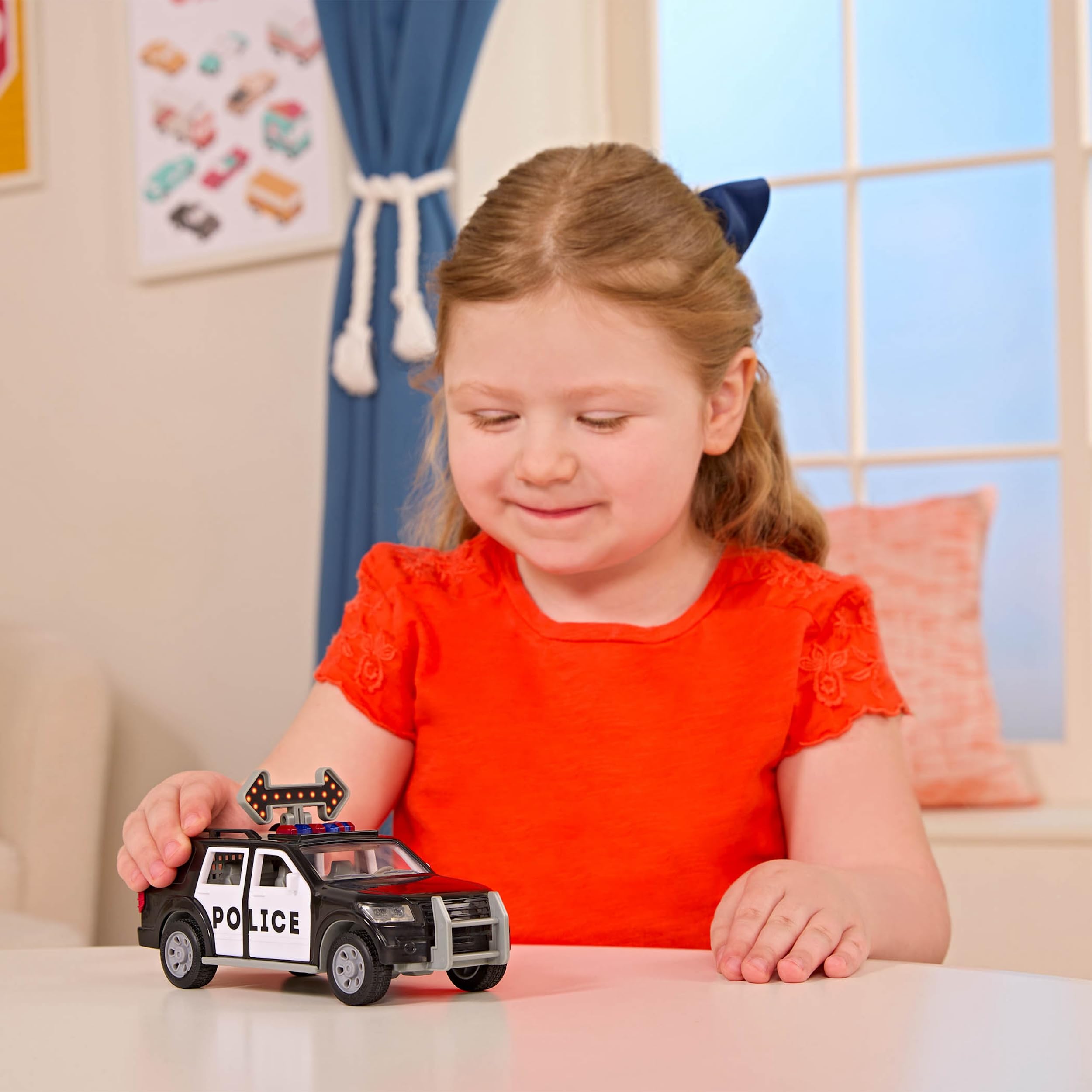 DRIVEN by Battat Micro Police SUV - Toy Car with Lights, Sound & Moving Parts 2