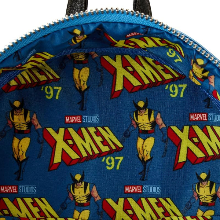 Loungefly X-Men Wolverine Metallic Mini Backpack (Gold, One Size)