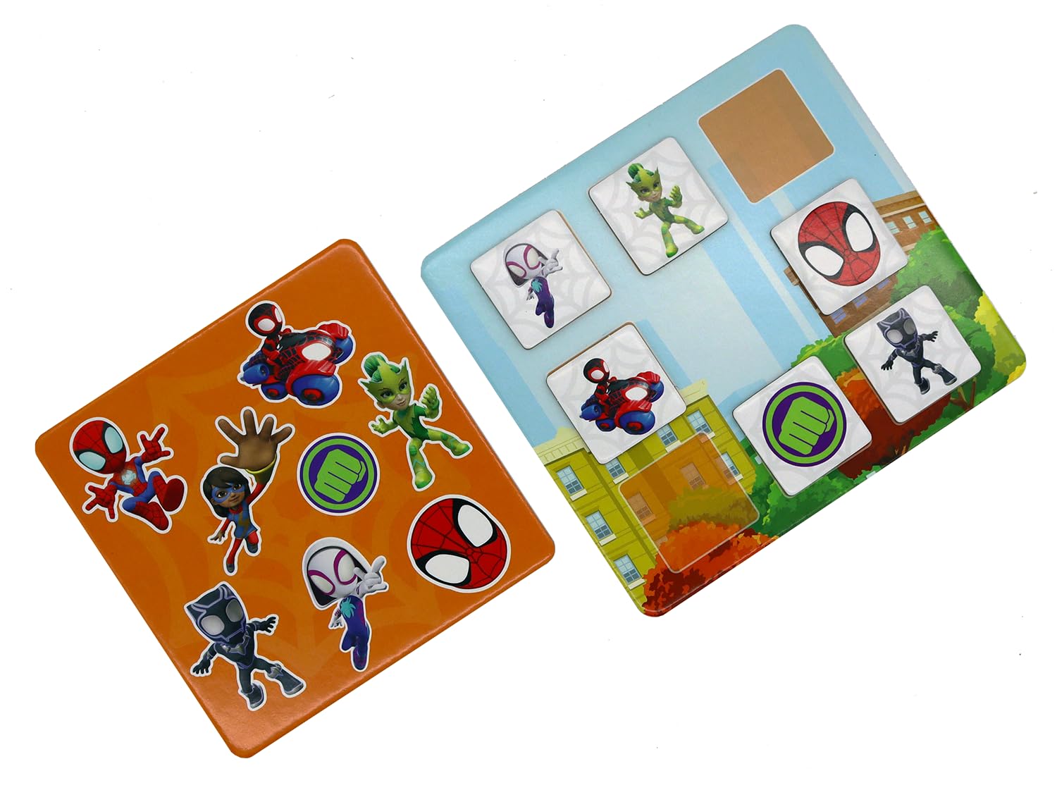 SHUFFLE Spidey and His Amazing Friends Seek and Find Board Game 8