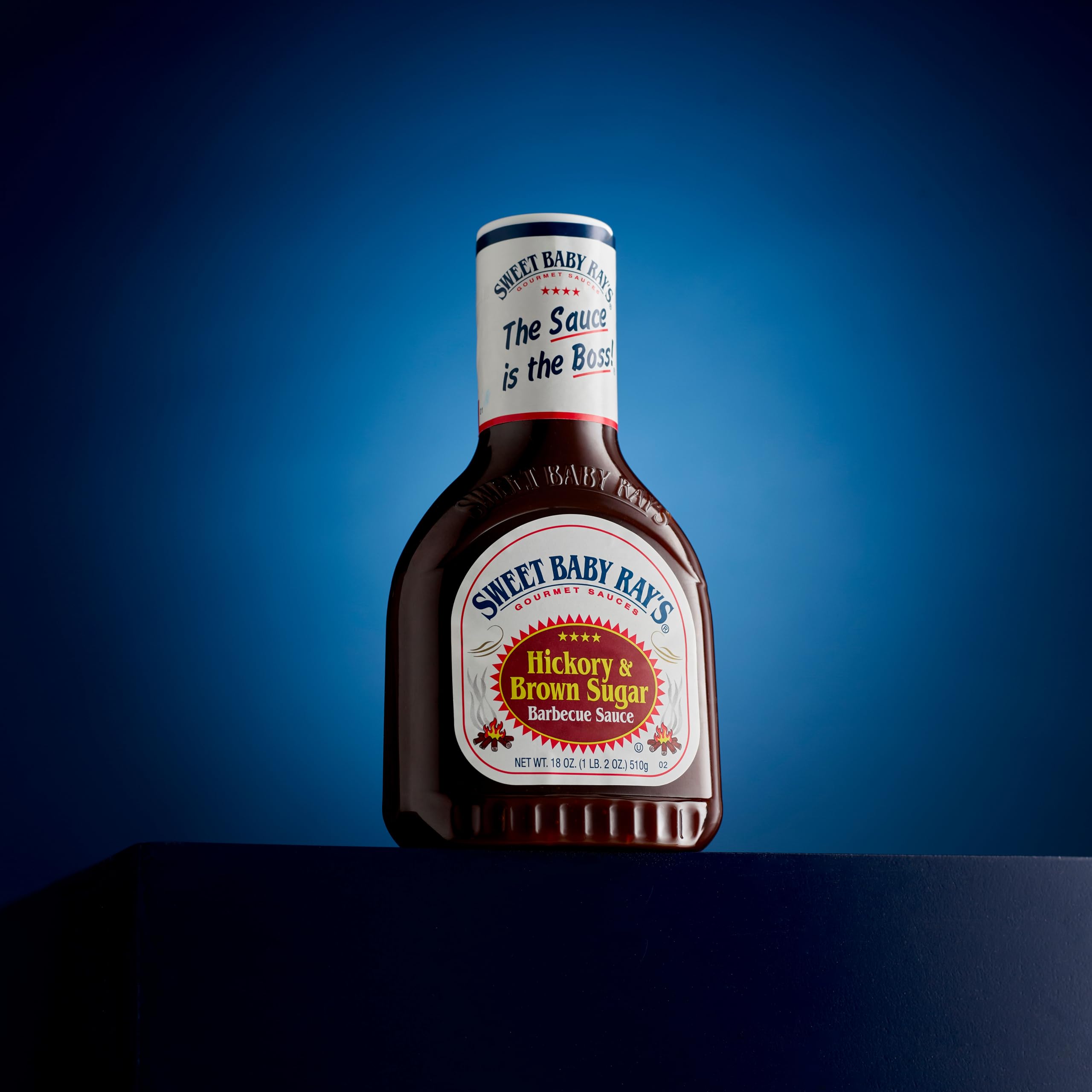 Sweet Baby Ray's Hickory & Brown Sugar Barbecue Sauce - Gluten Free | 18 fl oz | Authentic American BBQ Flavor