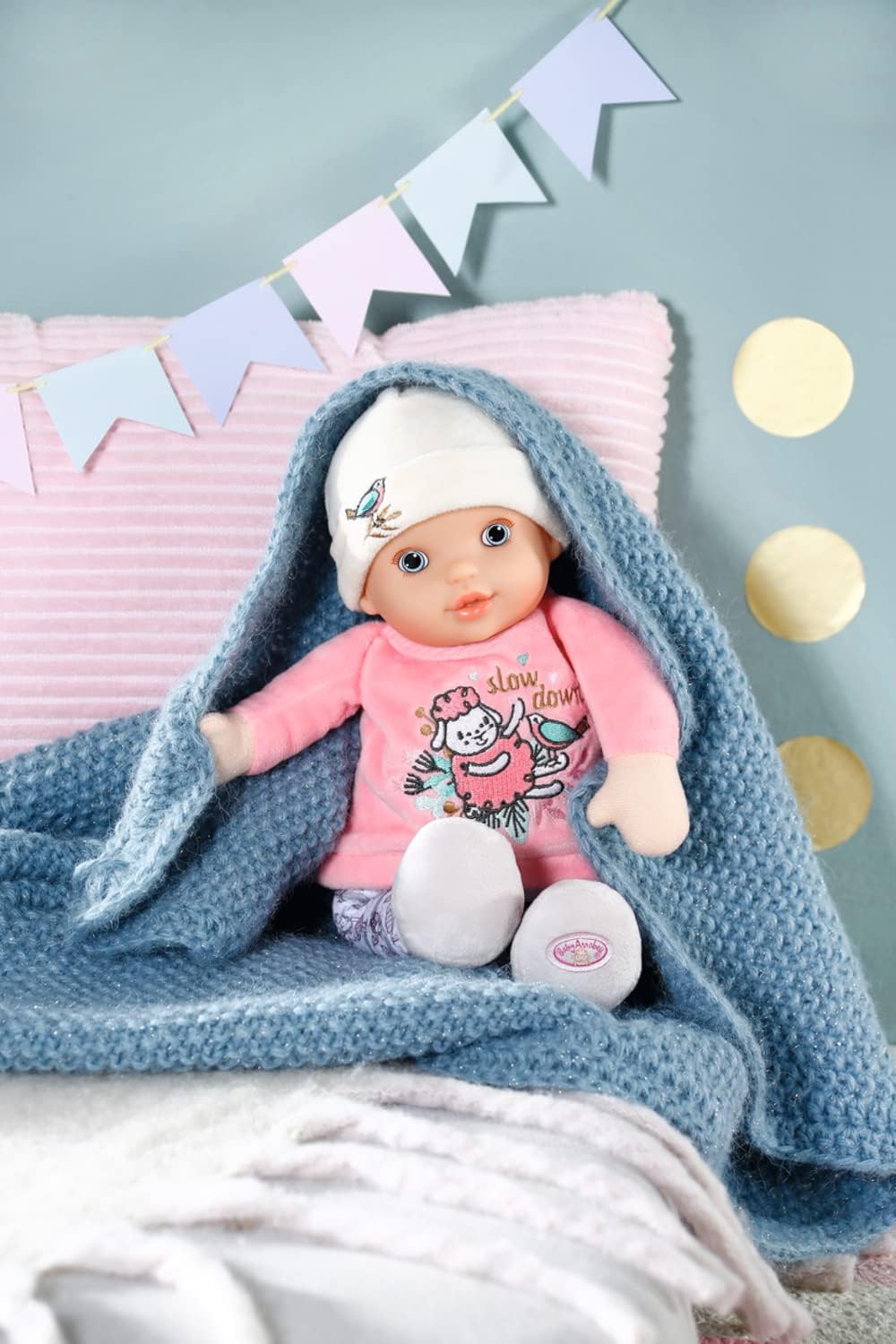 Baby Annabell Sweetie 30cm Soft-Bodied Doll with Rattle - For Babies 0-12 Months 9