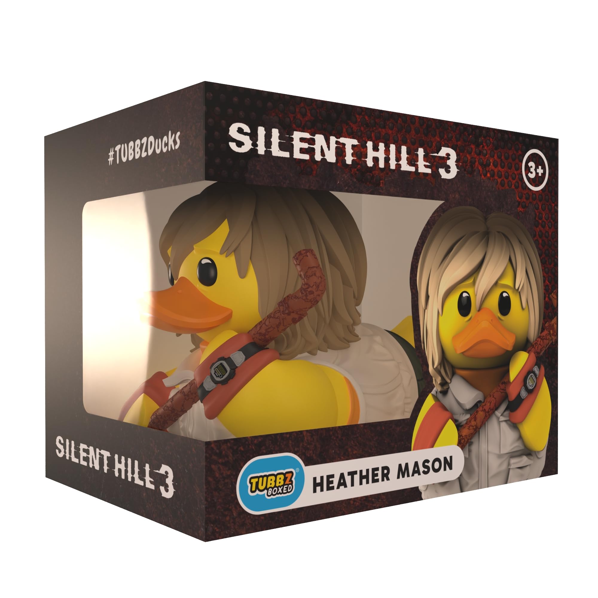 TUBBZ Silent Hill - Heather Mason Cosplaying Rubber Duck Collectible Figure | 9 cm Tall