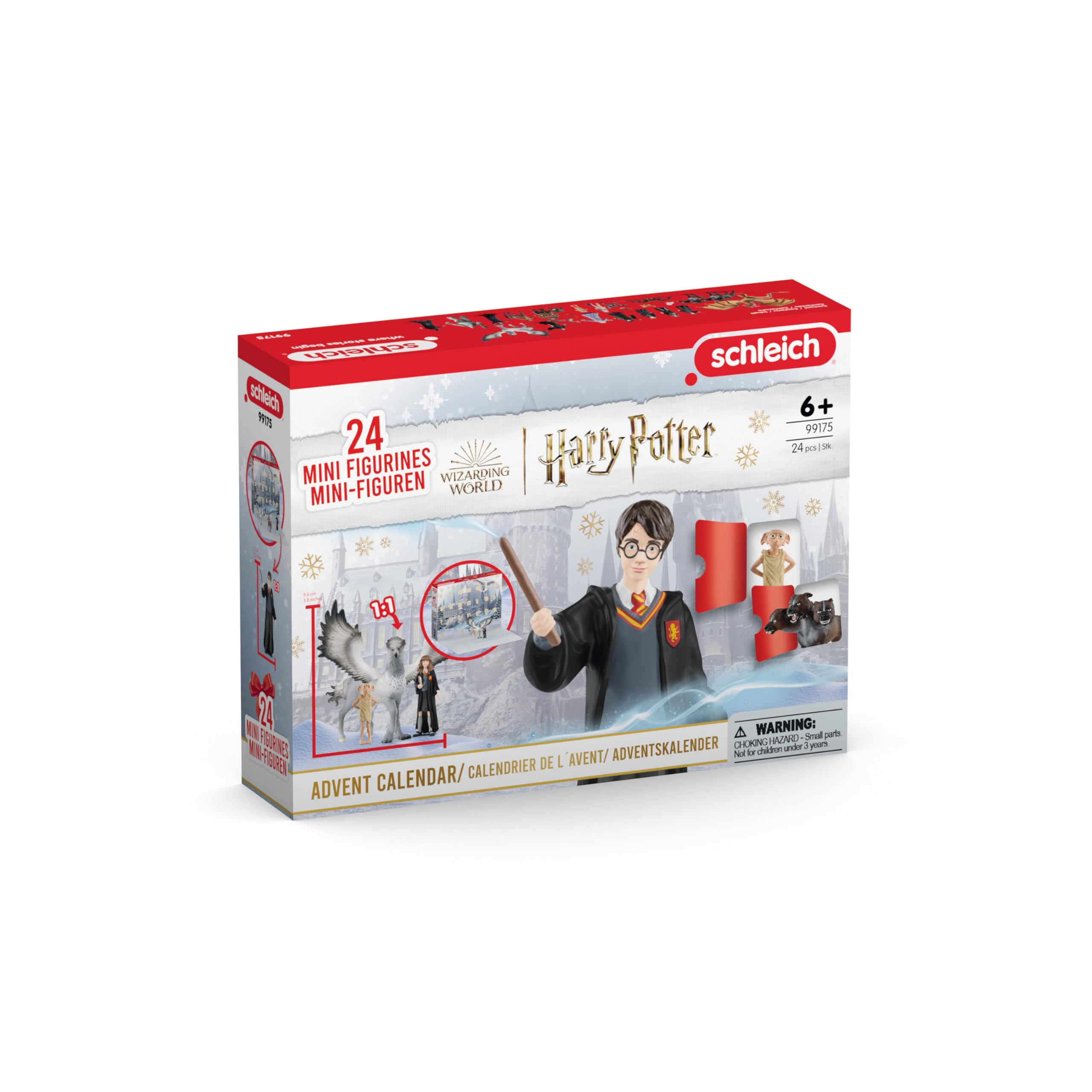 Schleich 99175 Harry Potter Advent Calendar 2024 - 24-Piece Magical Mini Figurine Collection 1