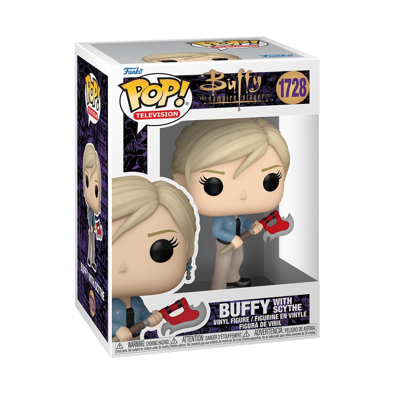 Funko Pop! TV: Buffy the Vampire Slayer - Buffy Summers with Scythe Vinyl Figure 1