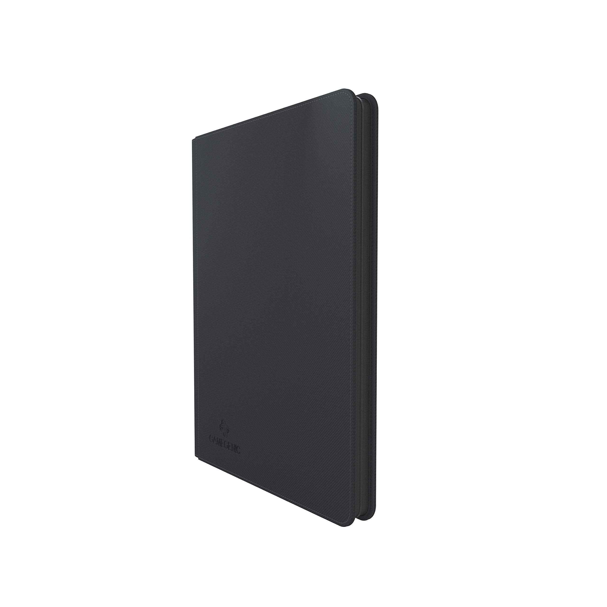 Gamegenic Zip-Up Album - 360 Card Capacity | Side-Loading Pockets | Rigid Cover | Black 1