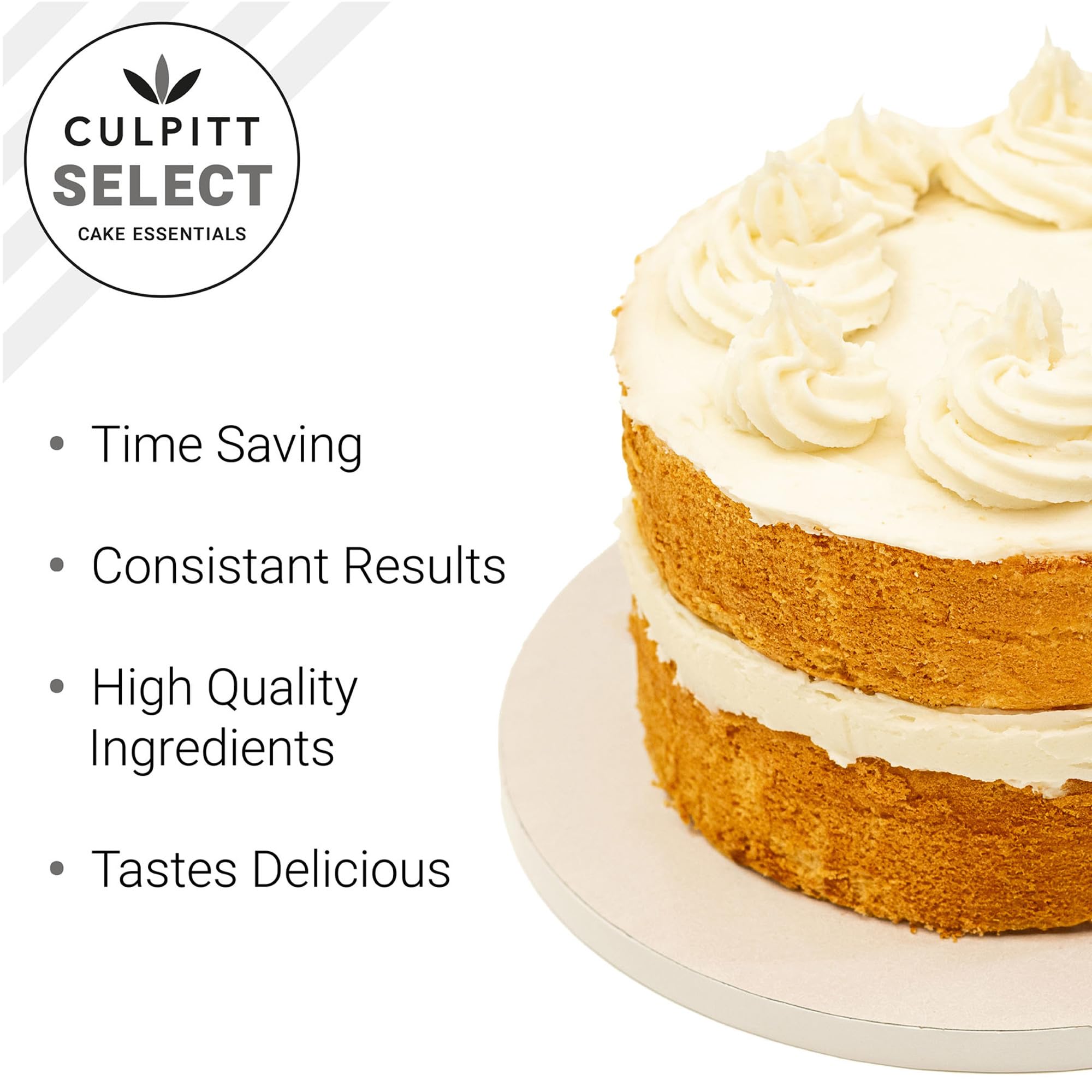 Culpitt Select - Vegan Vanilla Cake Mix 1kg 6