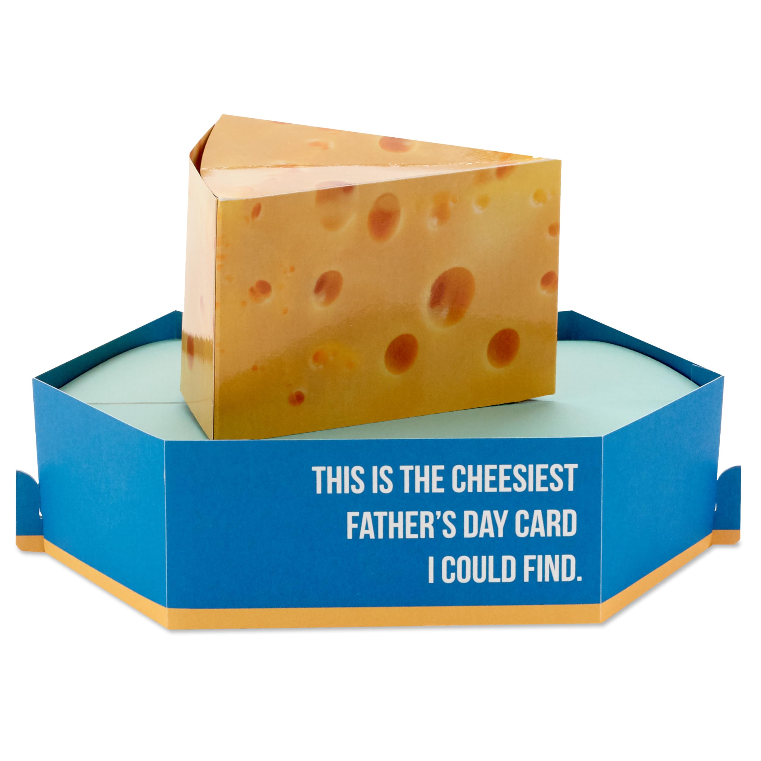 Hallmark Paper Wonder Shoebox Fathers Day Card | 3D Pop Up Cheese Design | Funny Humour