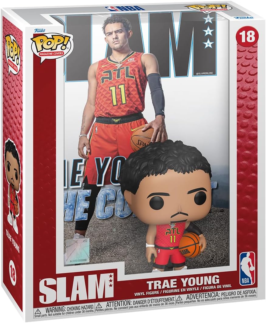 Funko POP! NBA Cover: Slam – Trae Young - Collectable Vinyl Figure - Gift Idea -