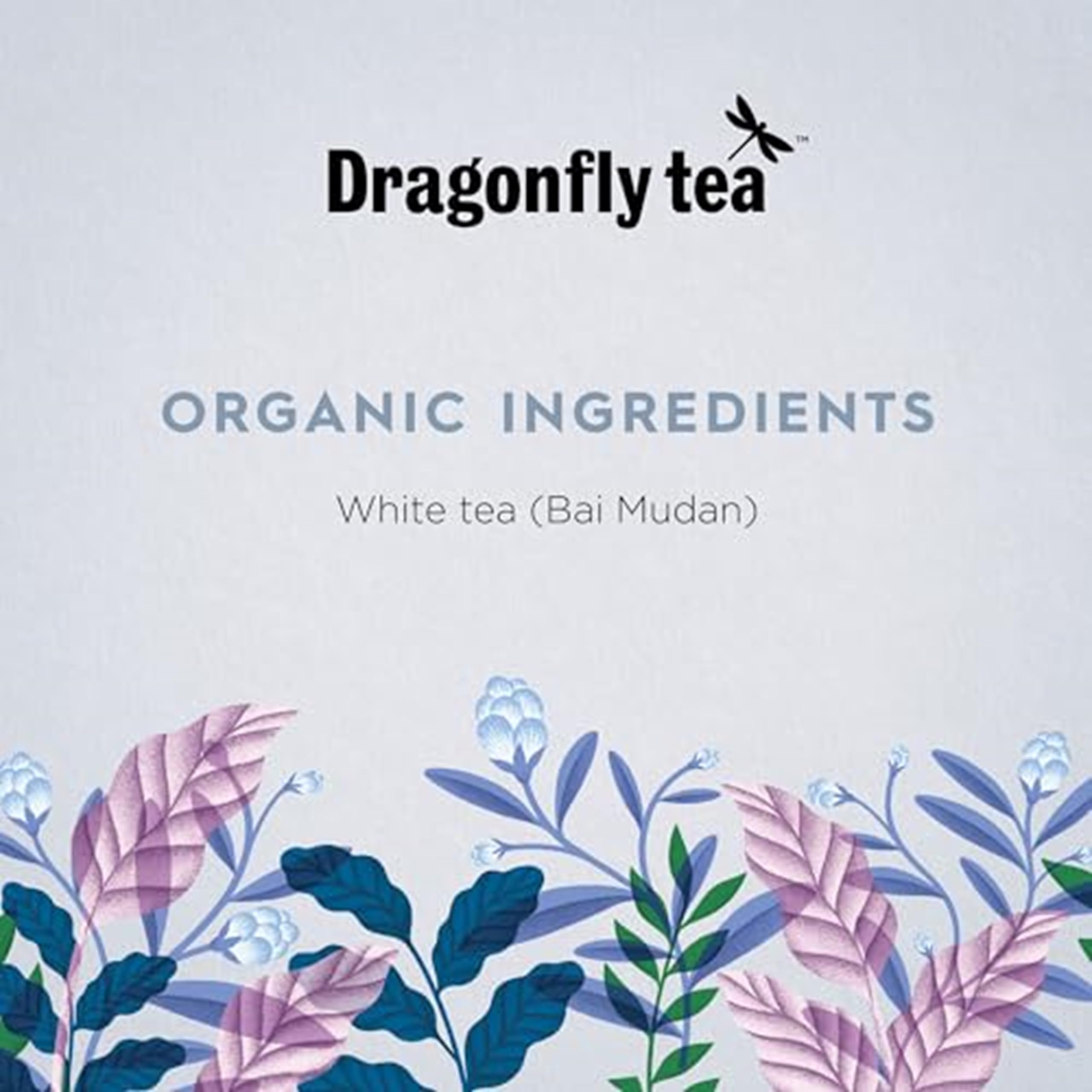 DRAGONFLY Swirling Mist White Tea - Organic Bai Mudan | 4 x 20 Teabags (80 Total) 2