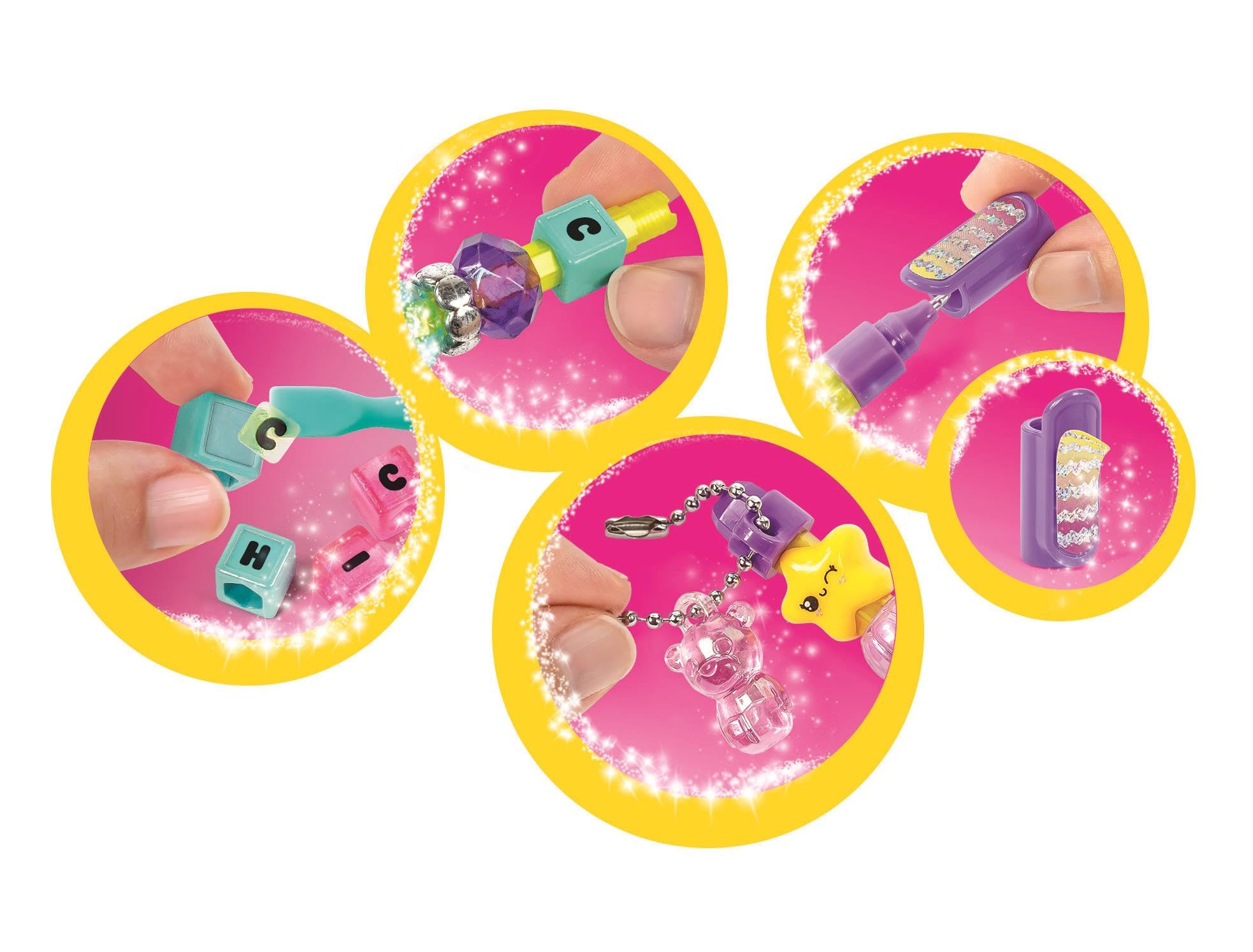 Clementoni The Message Pens - Customise Colourful Pens with Beads, Stickers & Letters | Ages 6+ 5